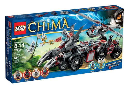 Lego 70009 Legends of Chima: Worriz Großer Wolfstruck - plegobil