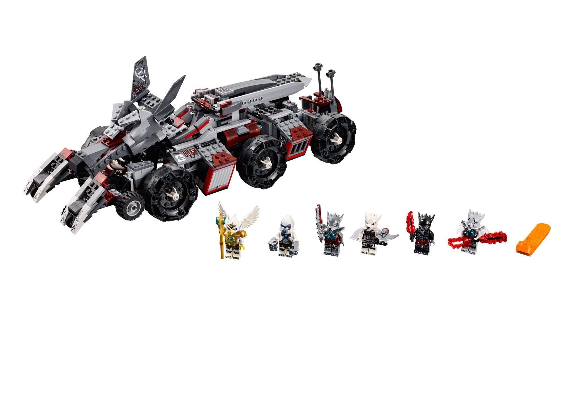 Lego 70009 Legends of Chima: Worriz Großer Wolfstruck - plegobil