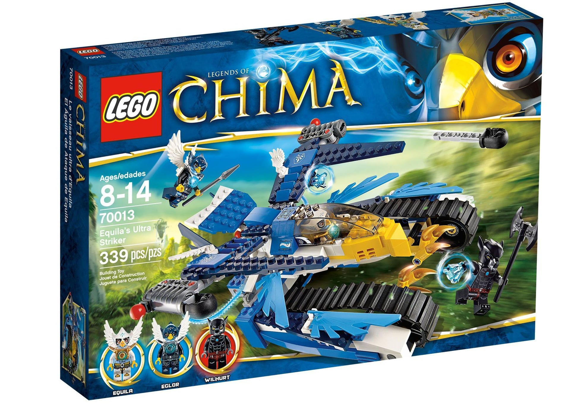 Lego 70013 Legends of Chima: Equilas Ultra Striker - plegobil