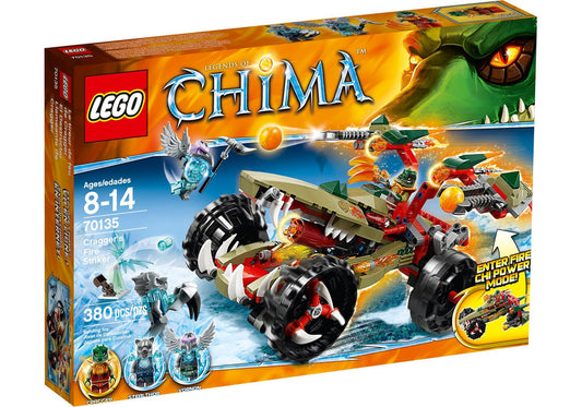 Lego 70135 Legends of Chima: Craggers Feuer-Striker - plegobil