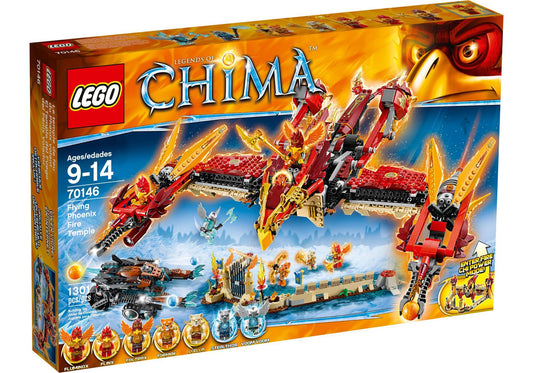 Lego 70146 Legends of Chima: Phoenix Fliegender Feuertempel - plegobil