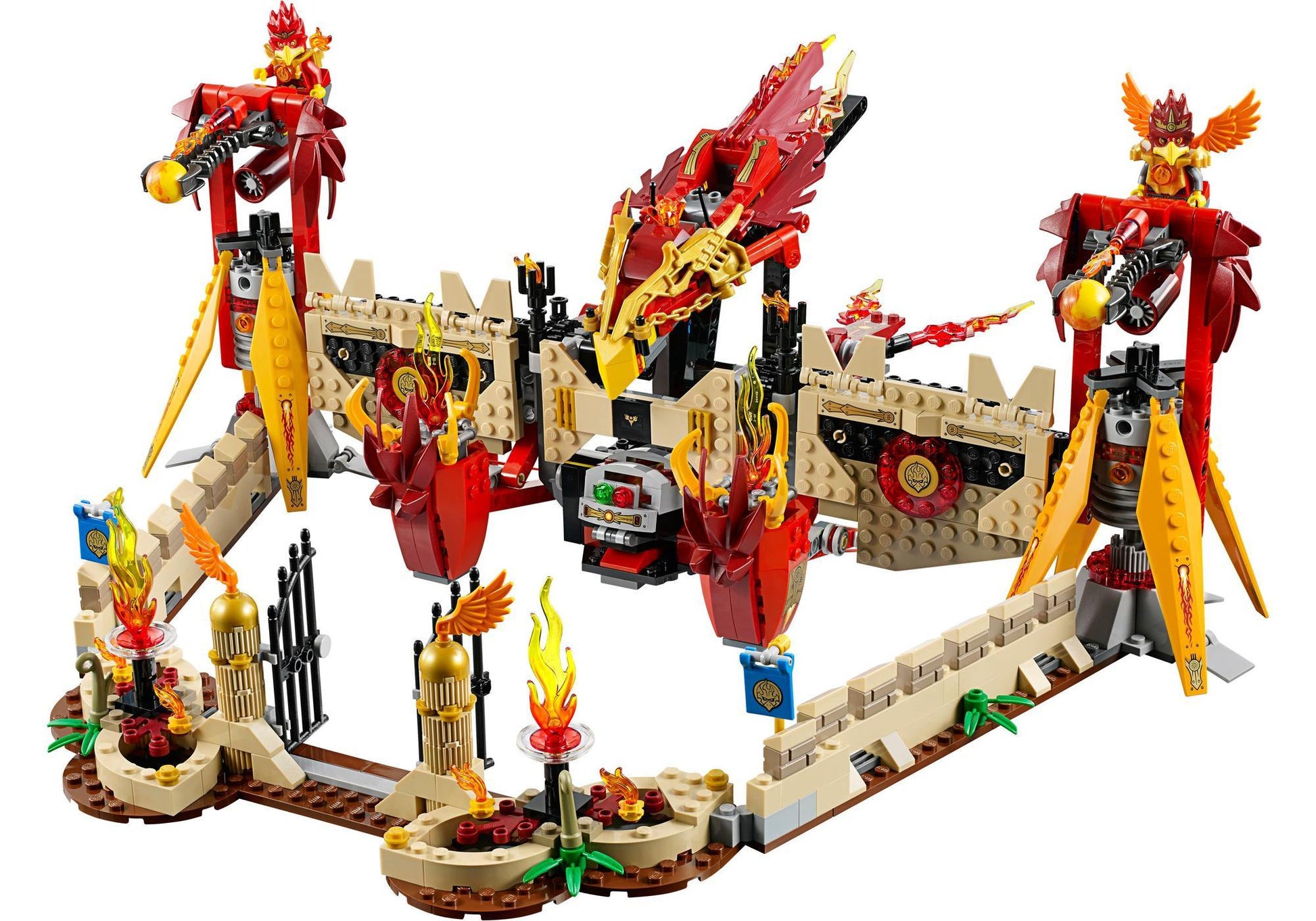 Lego 70146 Legends of Chima: Phoenix Fliegender Feuertempel - plegobil
