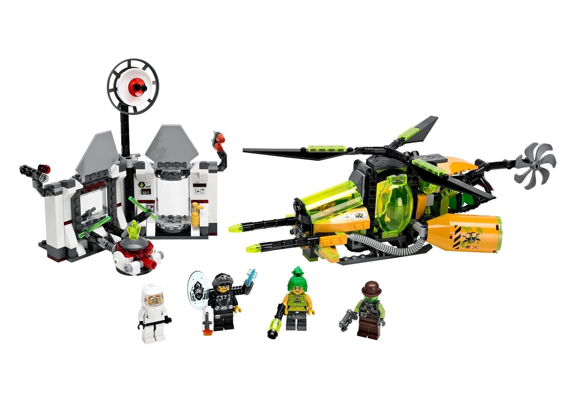 Lego 70163 Ultra Agents: Toxikitas Angriff auf das Labor - plegobil