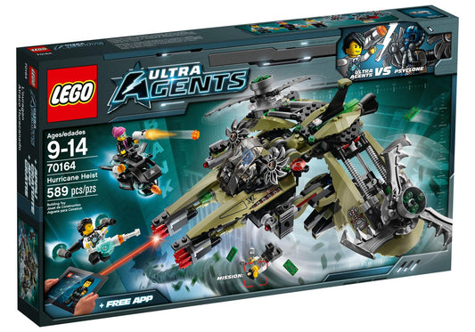 Lego 70164 Ultra Agents: Hurrikan-Überfall - plegobil