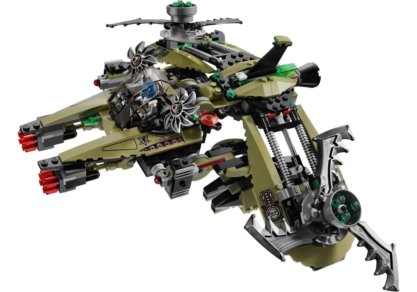 Lego 70164 Ultra Agents: Hurrikan-Überfall - plegobil