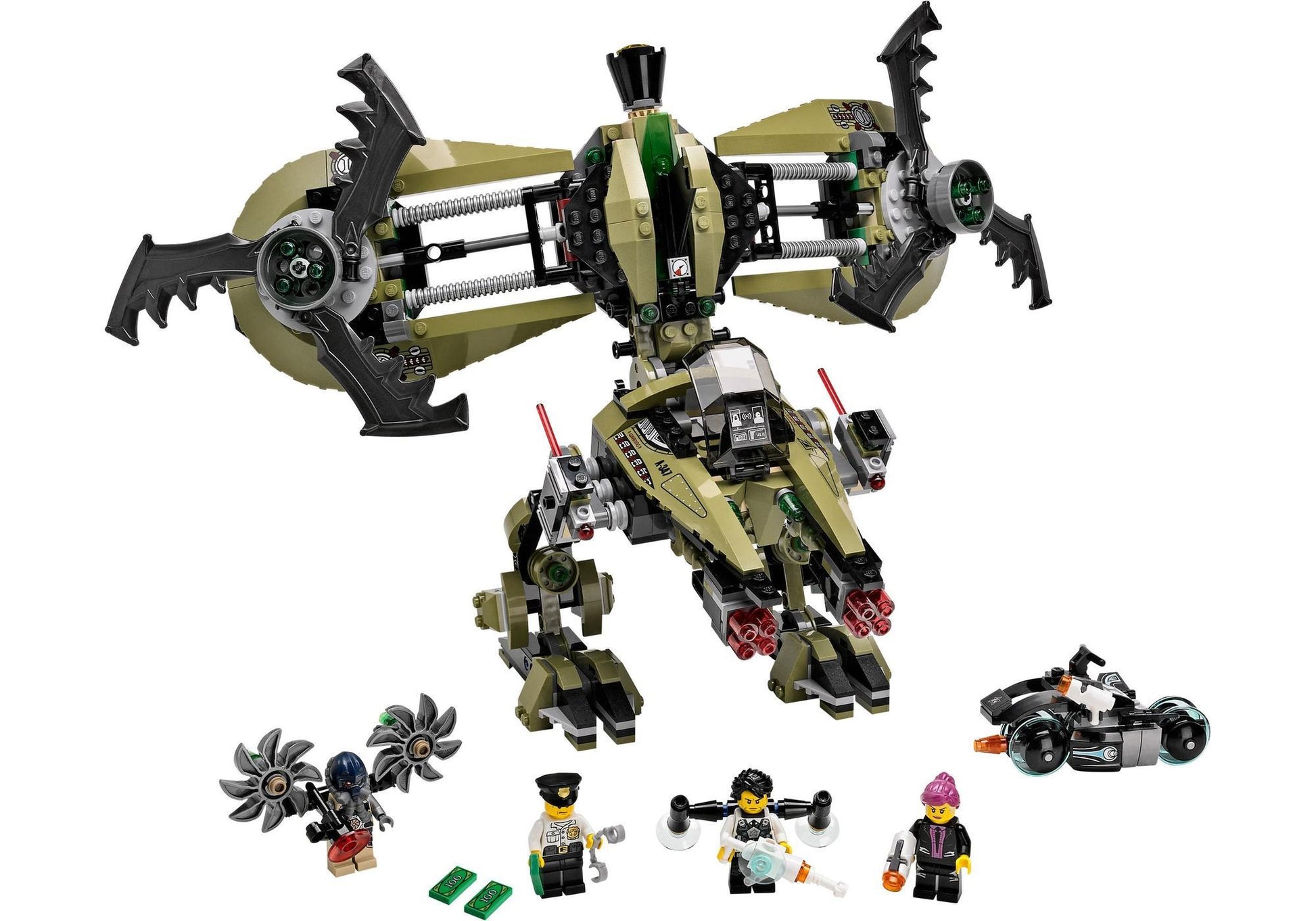 Lego 70164 Ultra Agents: Hurrikan-Überfall - plegobil