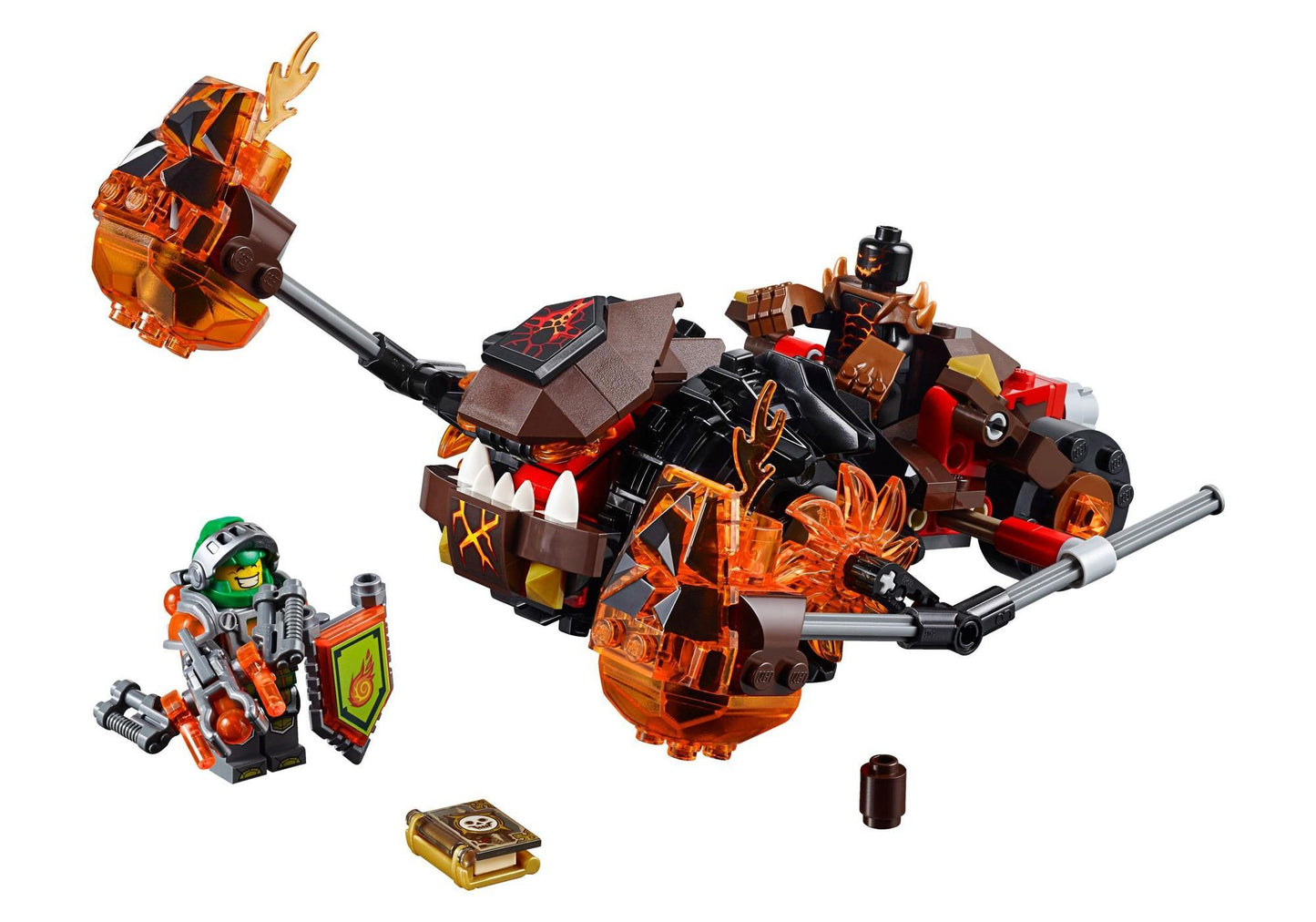 Lego 70313 Nexo Knights: Moltors Lava-Werfer - plegobil