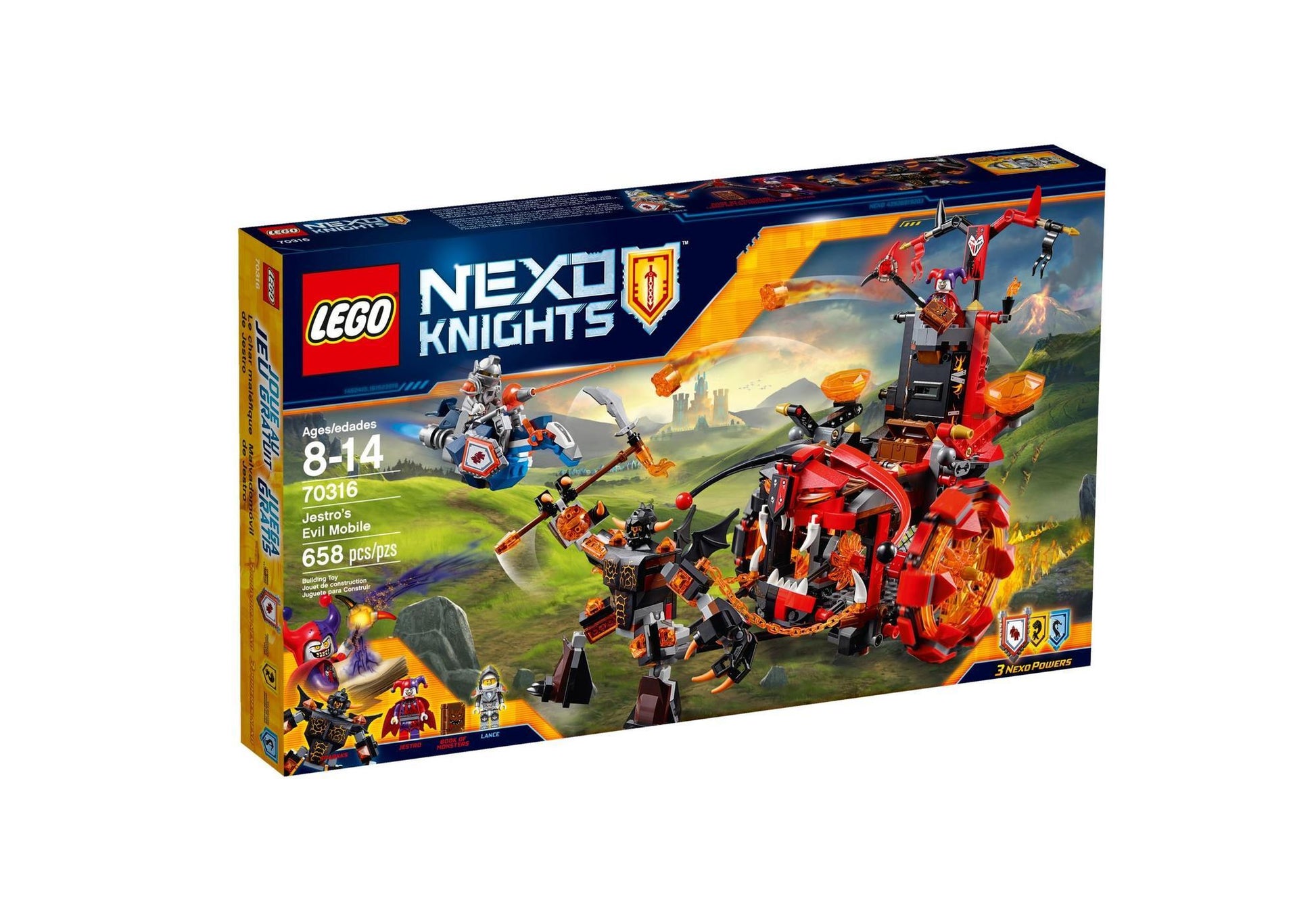 Lego 70316 Nexo Knights: Jestros Gefährt der Finsternis - plegobil