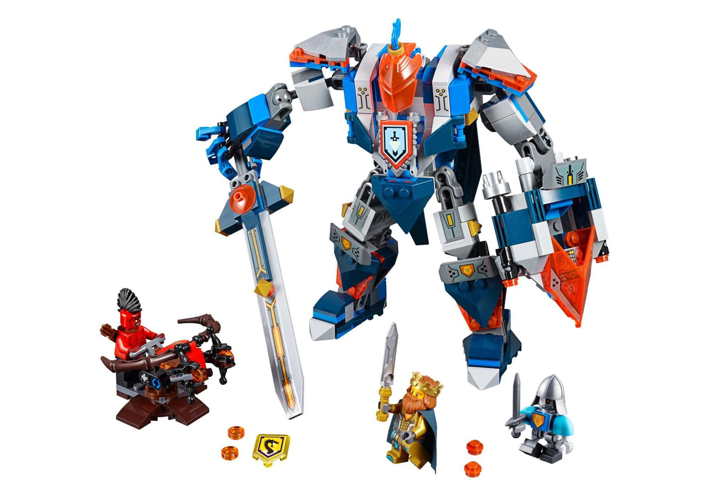 Lego 70327 Nexo Knights: Der Mech des Königs - plegobil