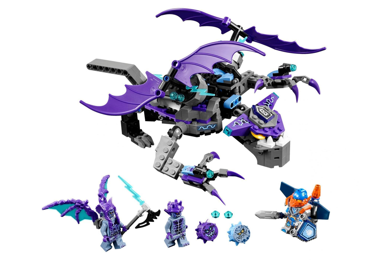 Lego 70353 Nexo Knights: Der Gargoyl-Heli - plegobil