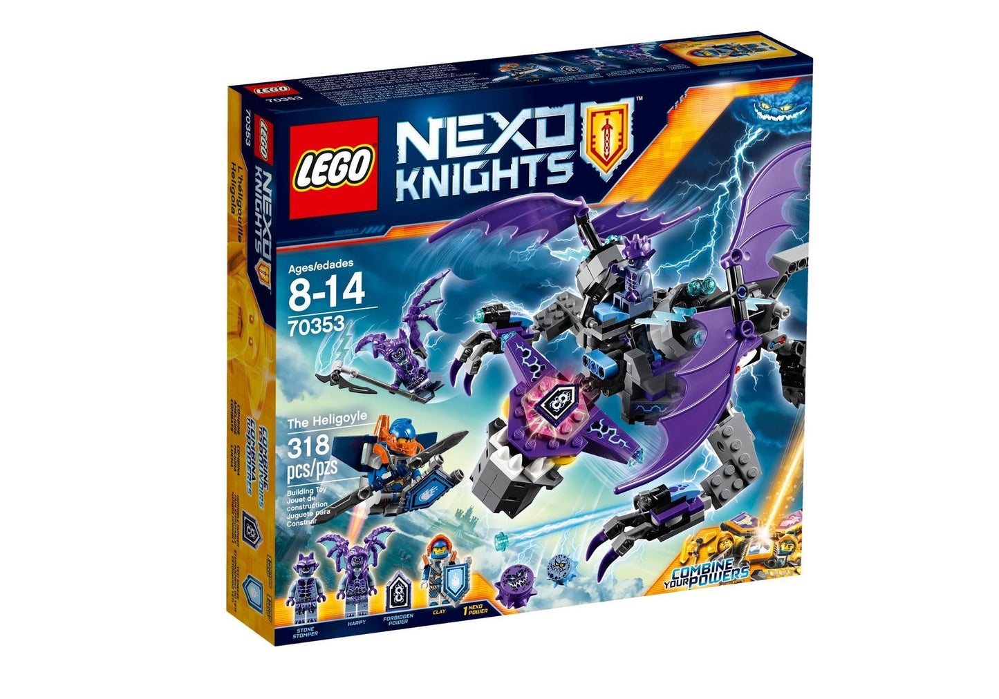Lego 70353 Nexo Knights: Der Gargoyl-Heli - plegobil
