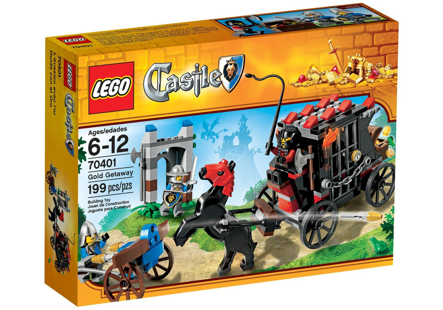 Lego 70401 Castle: Goldraub - plegobil