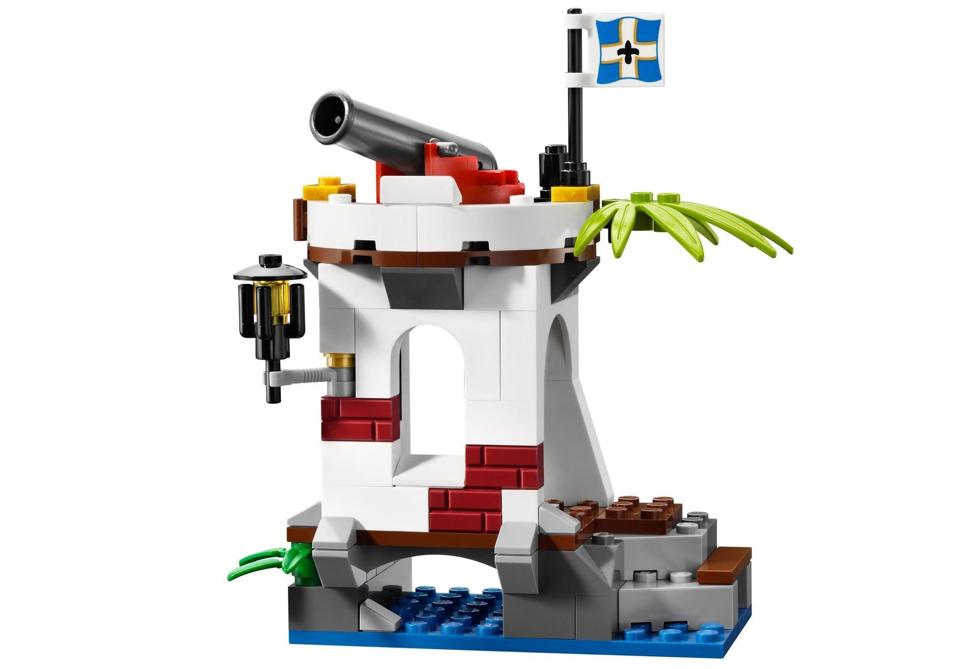 Lego 70410 Pirates: Soldaten-Wachposten mit Piratenfloß - plegobil