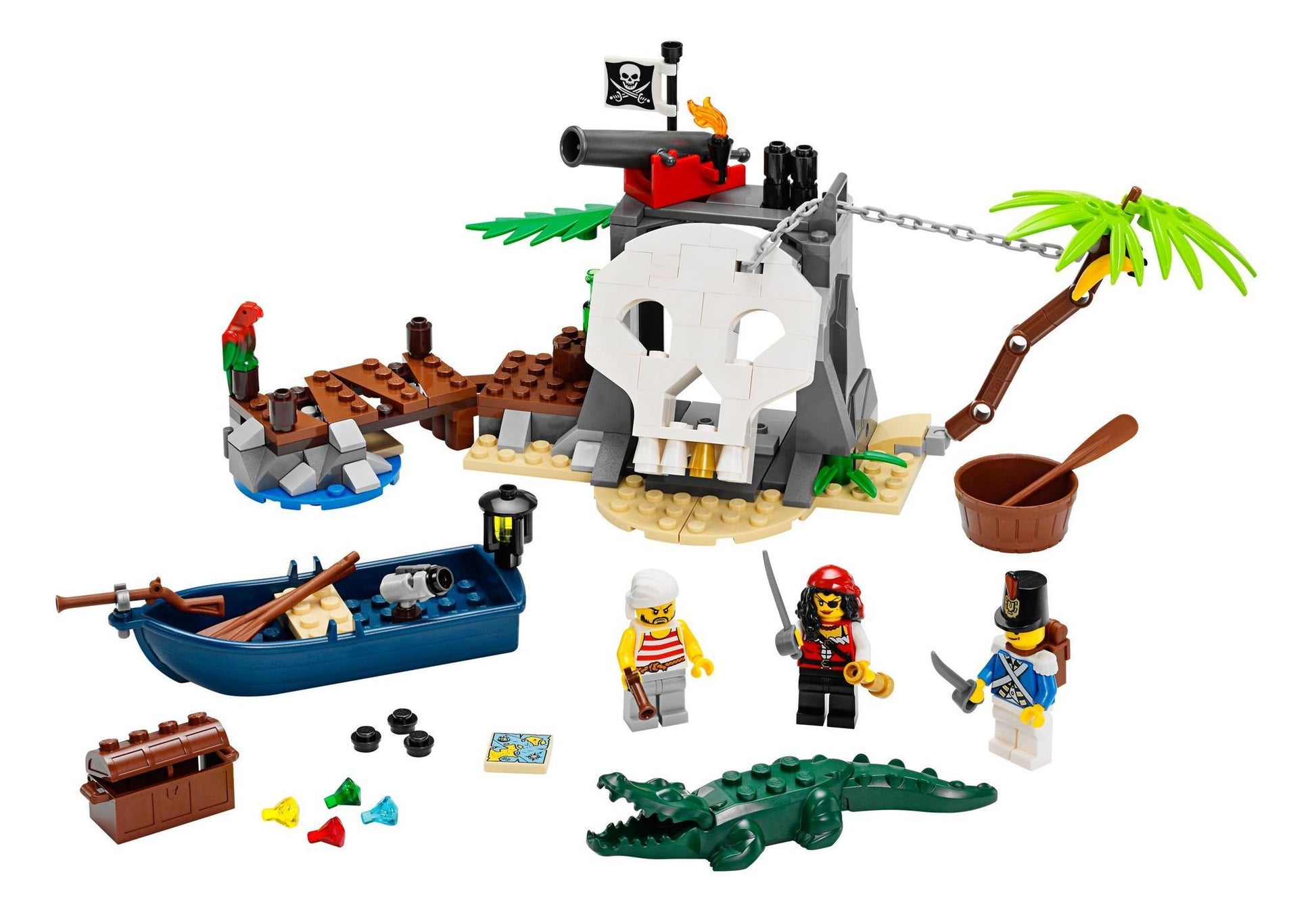Lego 70411 Pirates: Piraten-Schatzinsel - plegobil