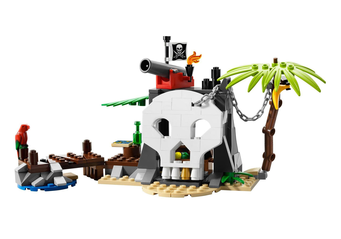 Lego 70411 Pirates: Piraten-Schatzinsel - plegobil