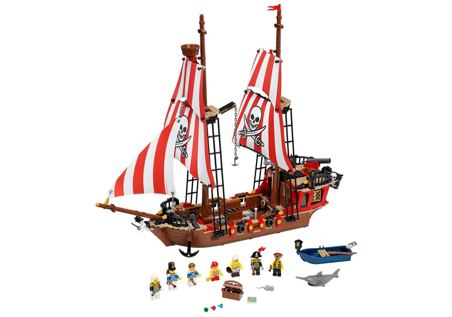 Lego 70413 Pirates: Großes Piratenschiff - plegobil