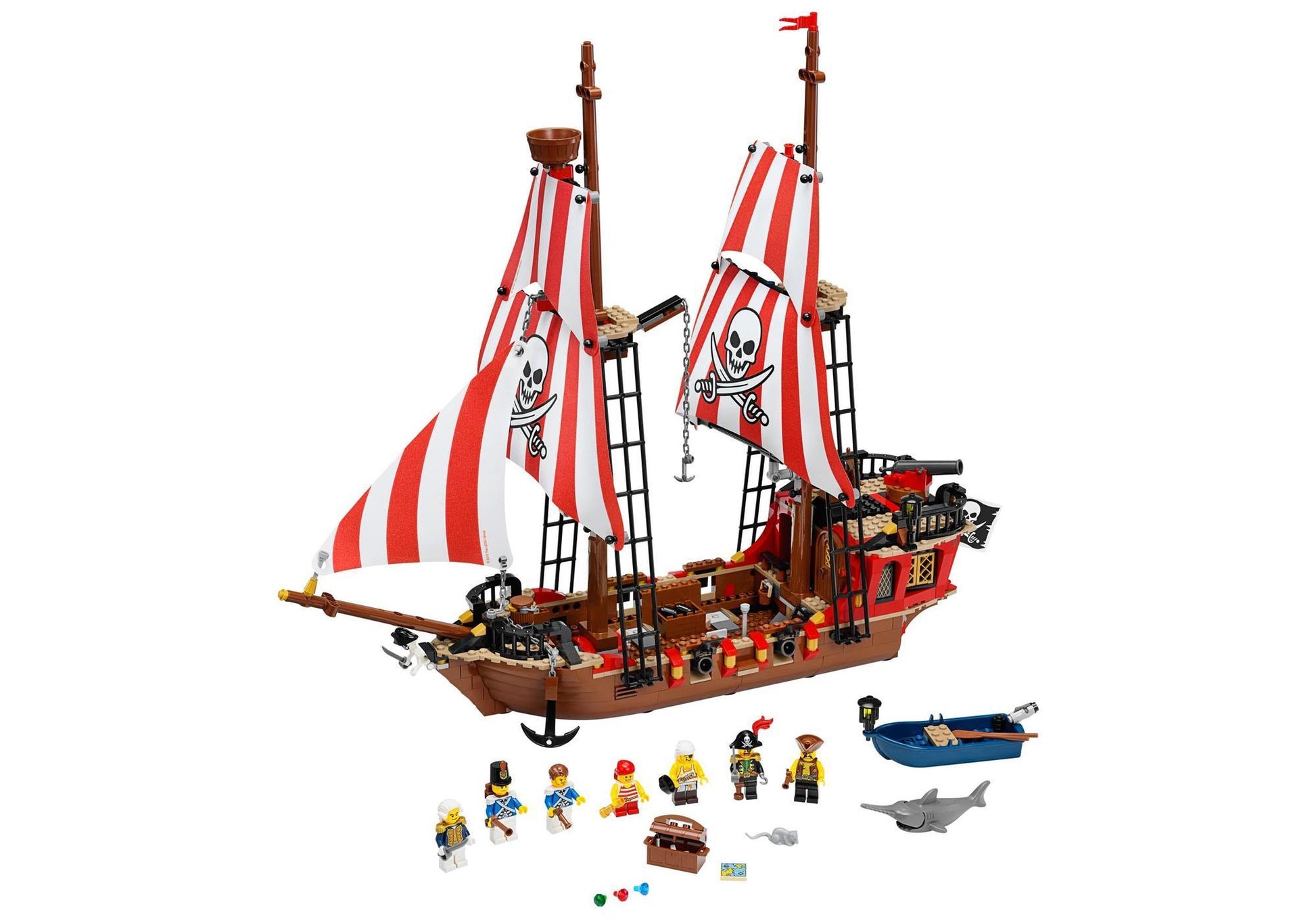 Lego 70413 Pirates: Großes Piratenschiff - plegobil