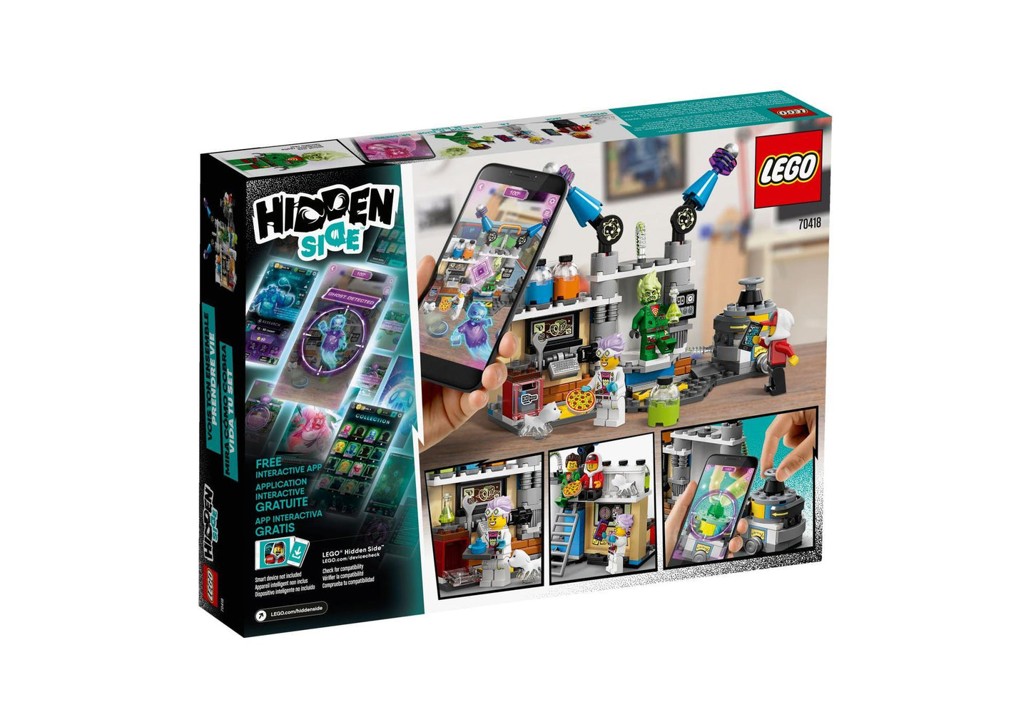 Lego 70418 Hidden Side: J.B.s Geisterlabor - plegobil