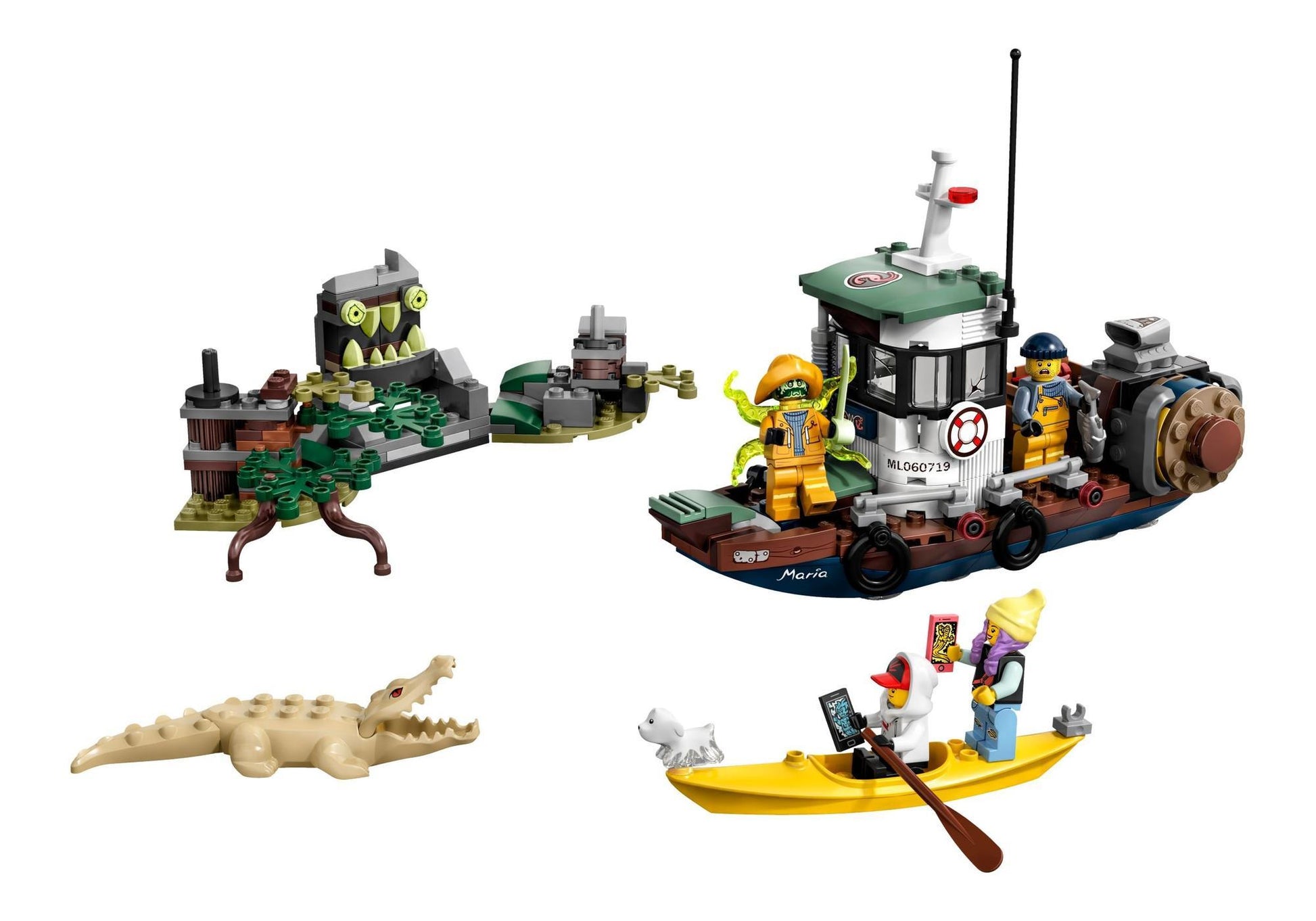 Lego 70419 Hidden Side: Gekenterter Garnelenkutter - plegobil