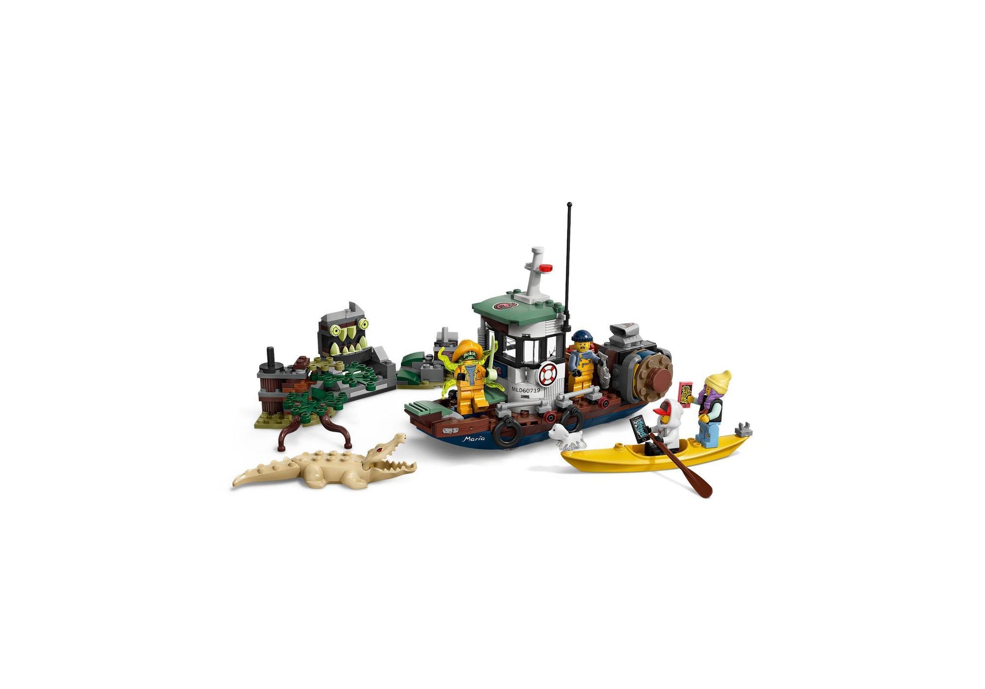 Lego 70419 Hidden Side: Gekenterter Garnelenkutter - plegobil