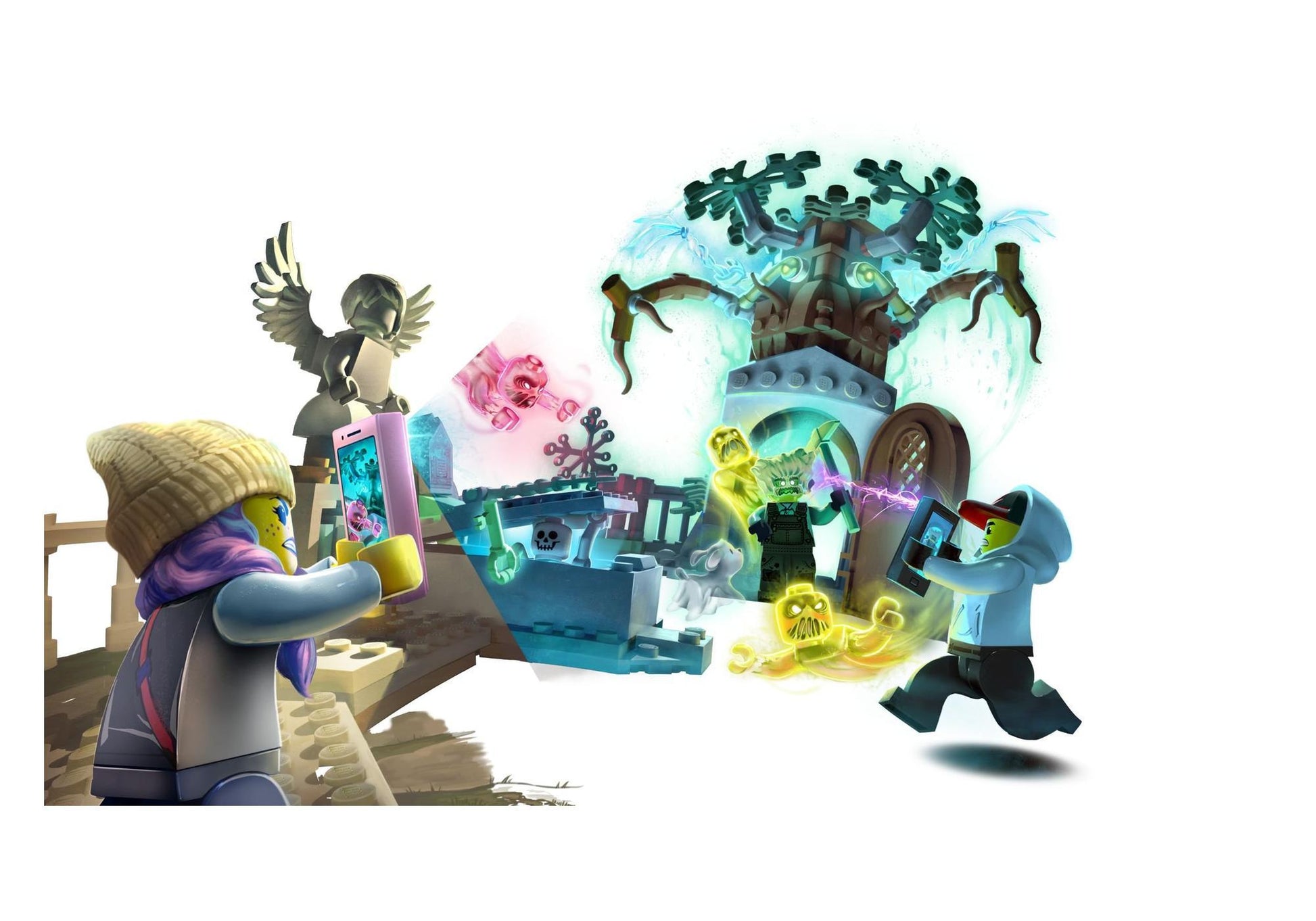 Lego 70420 Hidden Side: Geheimnisvoller Friedhof - plegobil
