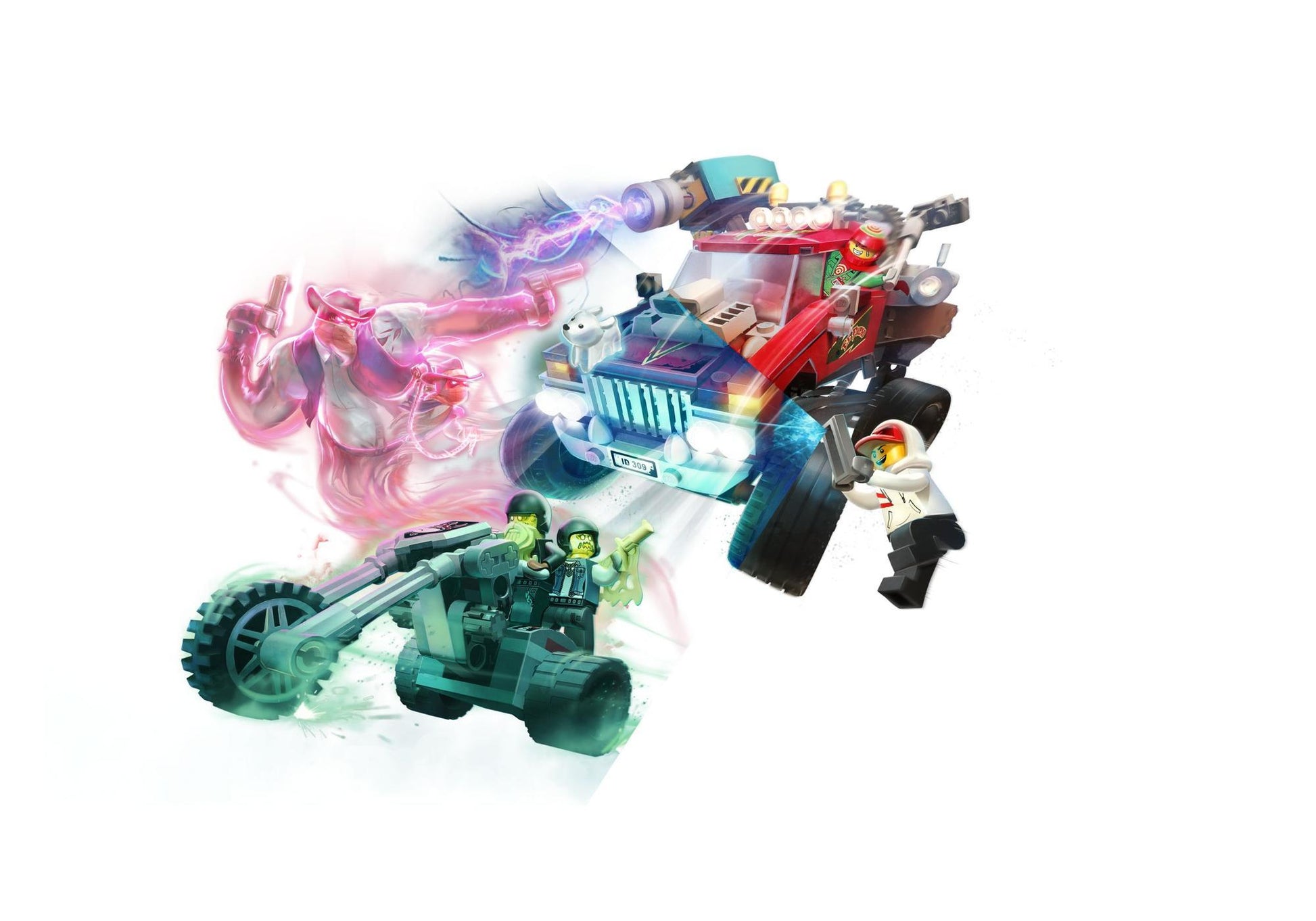 Lego 70421 Hidden Side: El Fuegos Stunt-Truck - plegobil