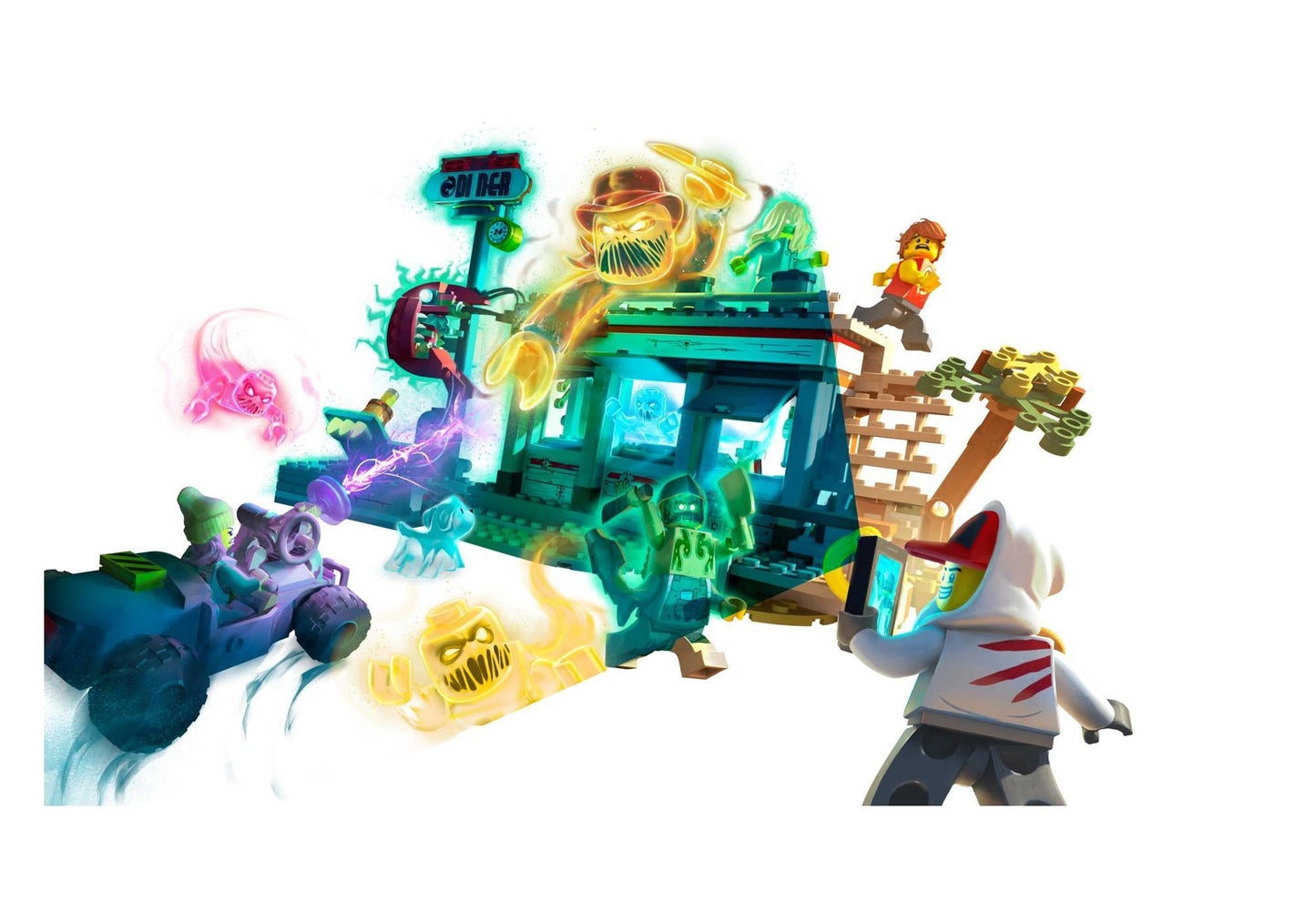 Lego 70422 Hidden Side: Angriff auf die Garnelenhütte - plegobil