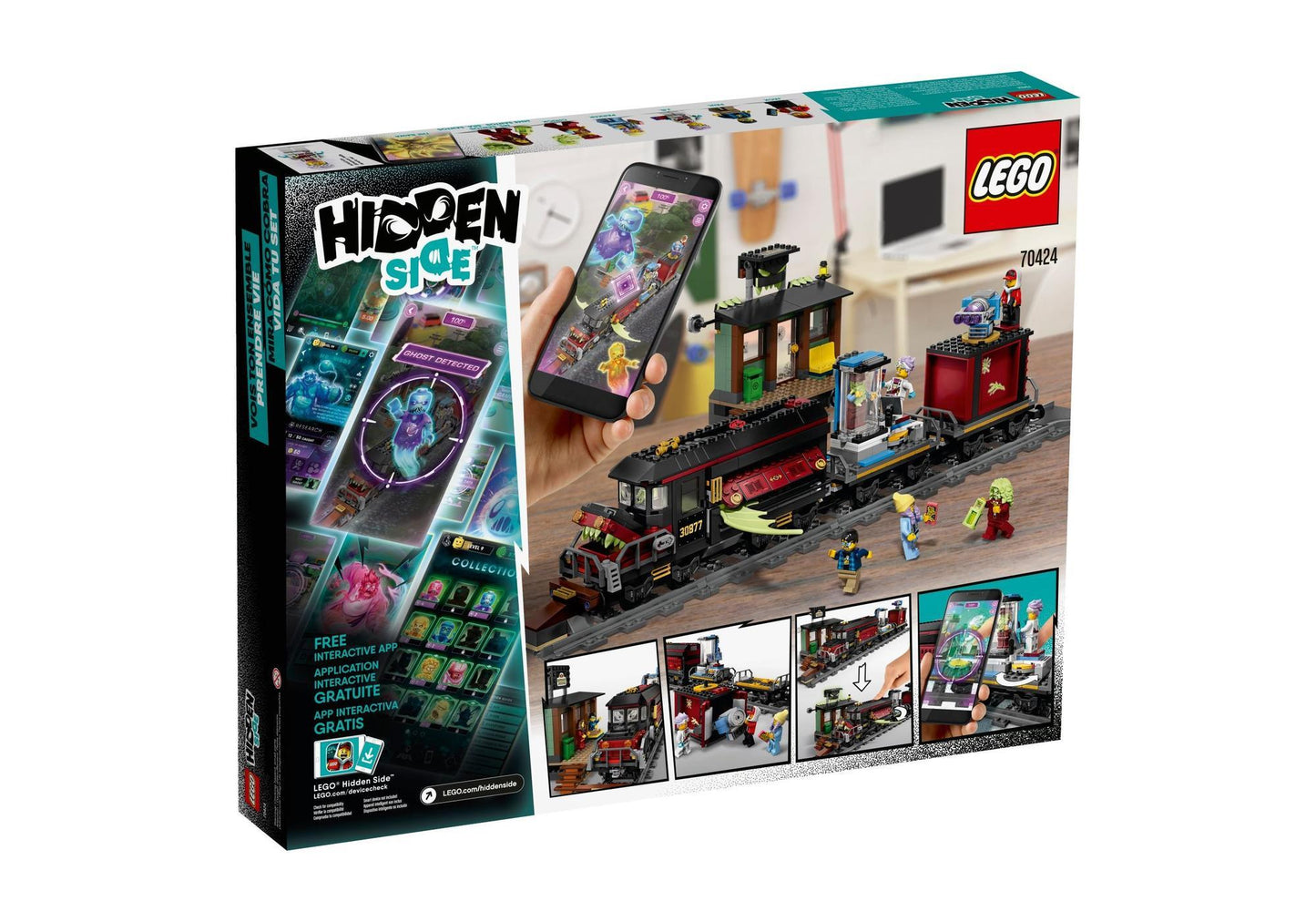 Lego 70424 Hidden Side: Geister-Expresszug - plegobil