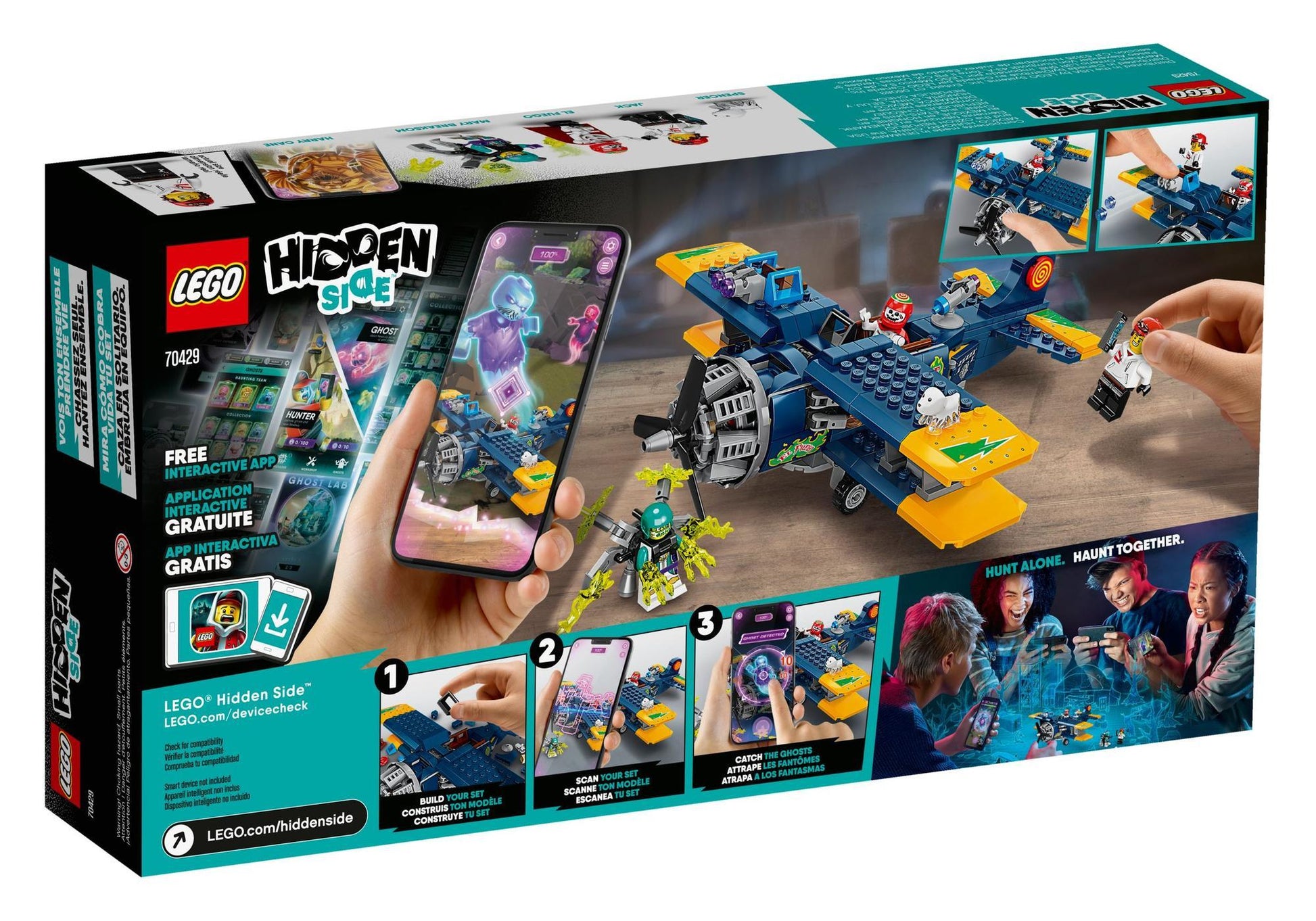 Lego 70429 Hidden Side: El Fuegos Stunt-Flugzeug - plegobil