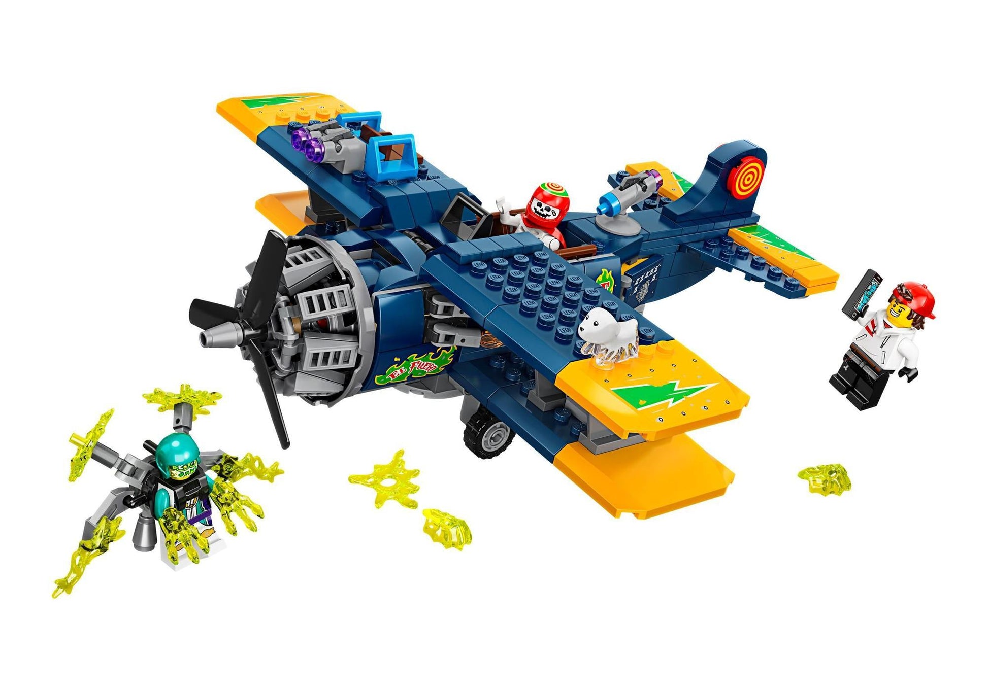 Lego 70429 Hidden Side: El Fuegos Stunt-Flugzeug - plegobil