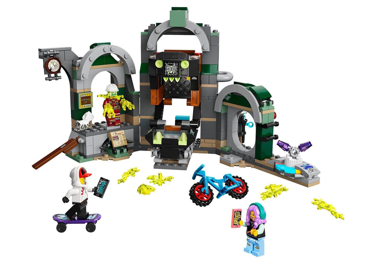 Lego 70430 Hidden Side: Newbury U-Bahn-Station - plegobil