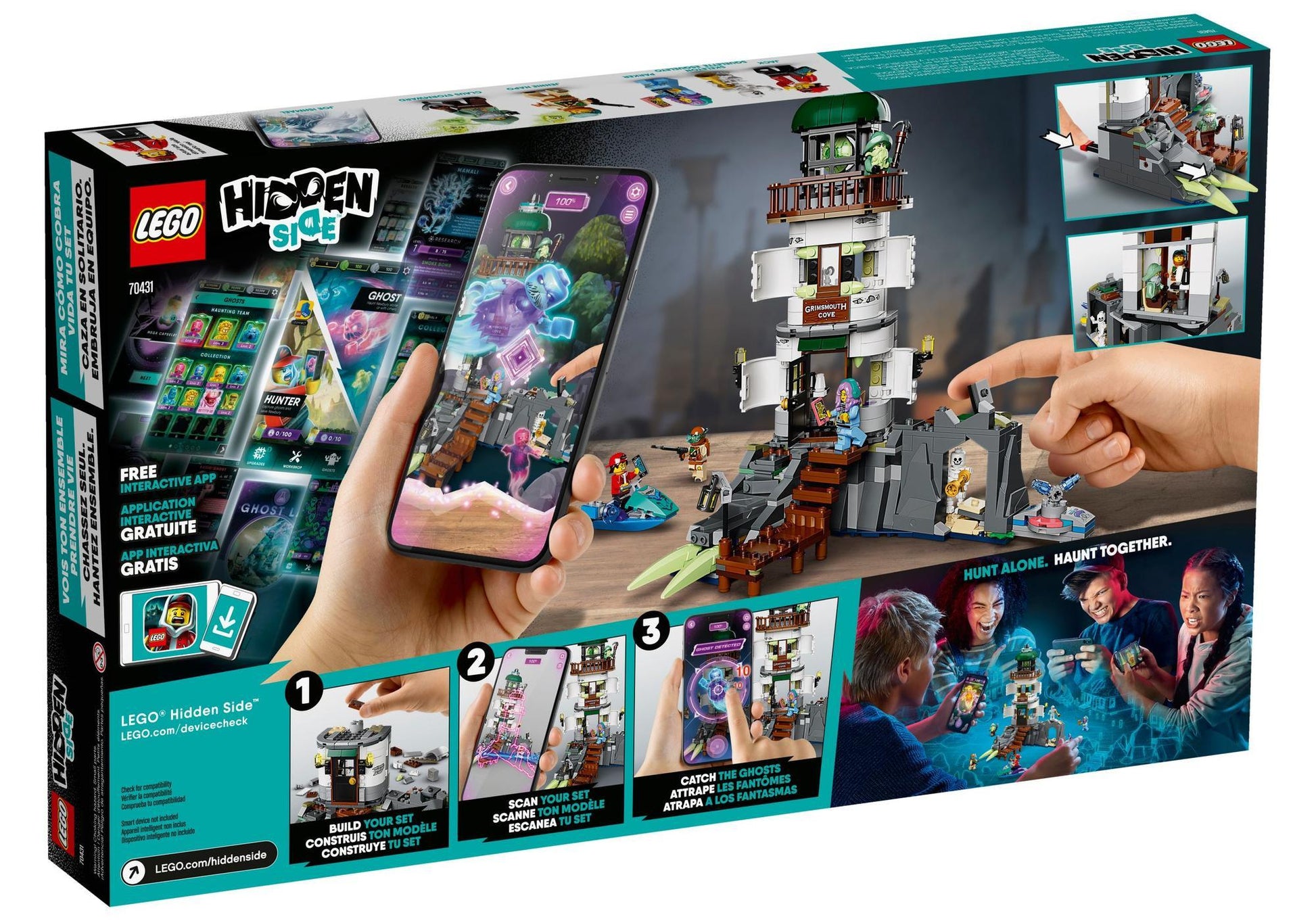 Lego 70431 Hidden Side: Der Leuchtturm der Dunkelheit - plegobil