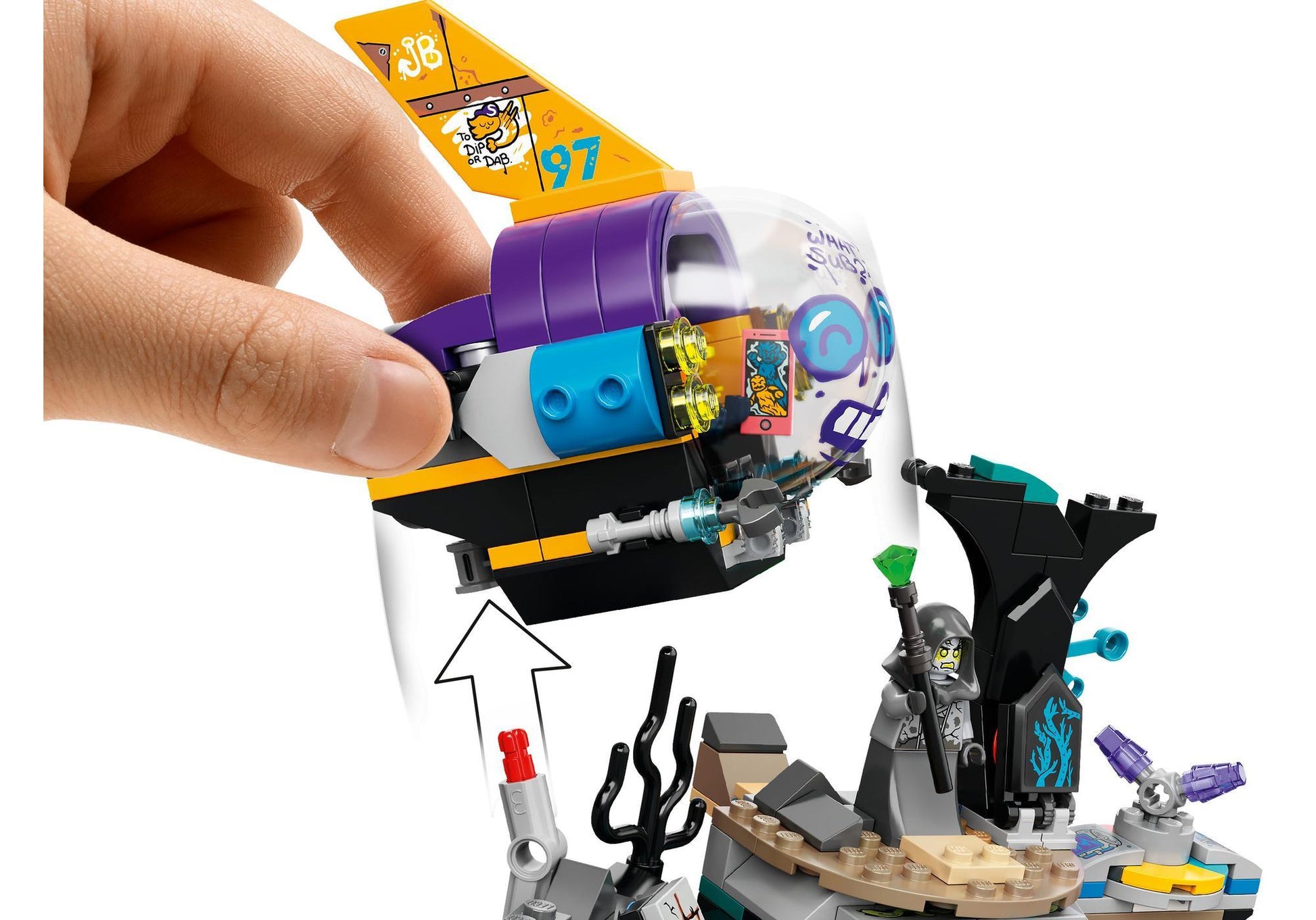 Lego 70433 Hidden Side: J.B.s U-Boot - plegobil
