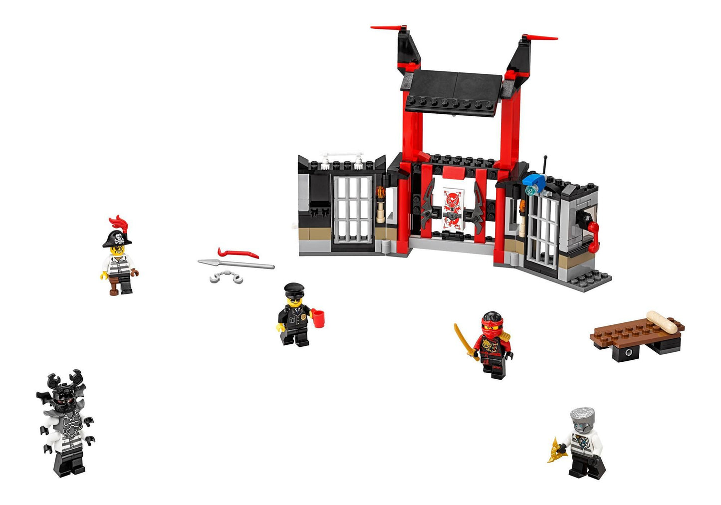 Lego 70591 Ninjago: Kryptarium-Gefängnisausbruch - plegobil