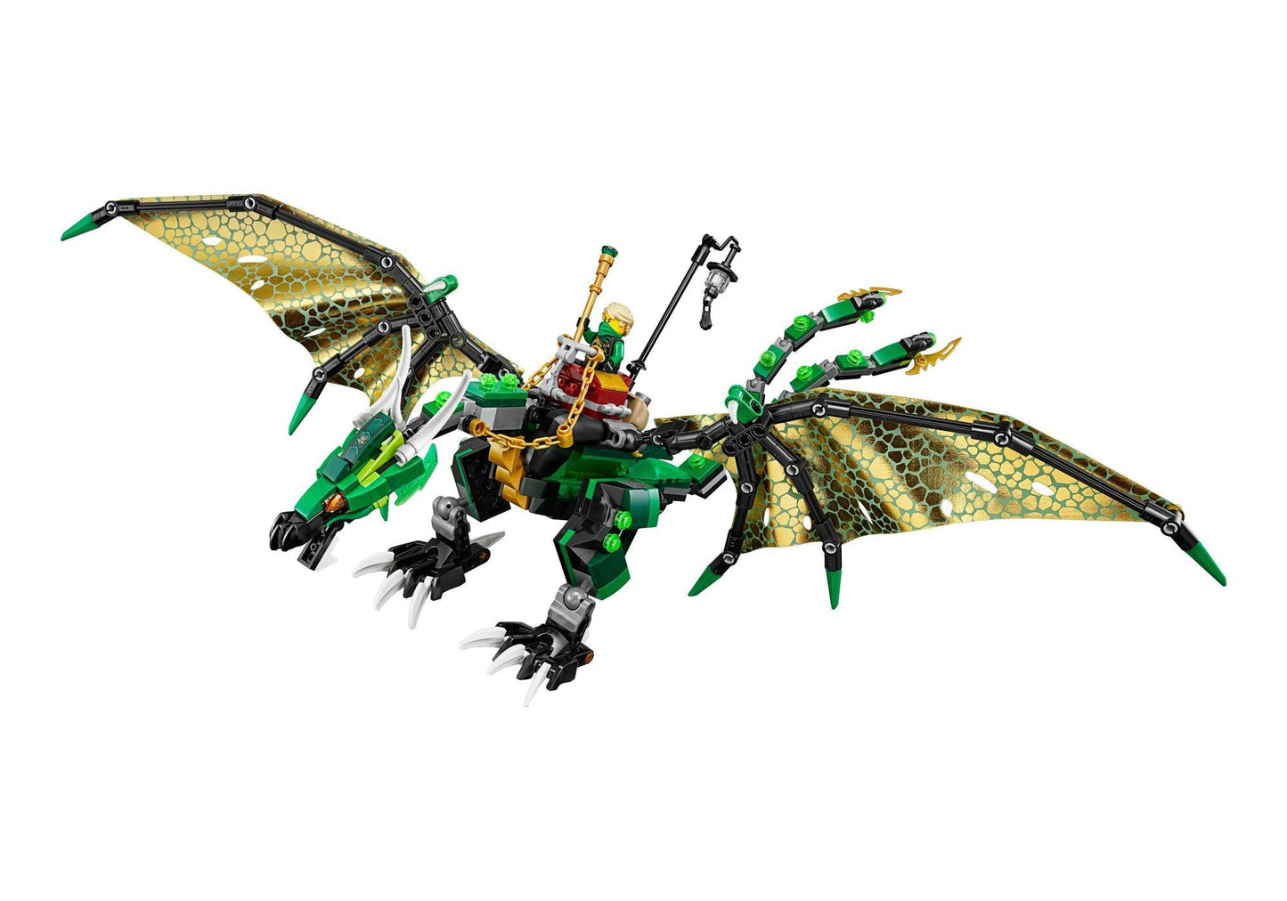 Lego 70593 Ninjago: Der Grüne Energie-Drache - plegobil