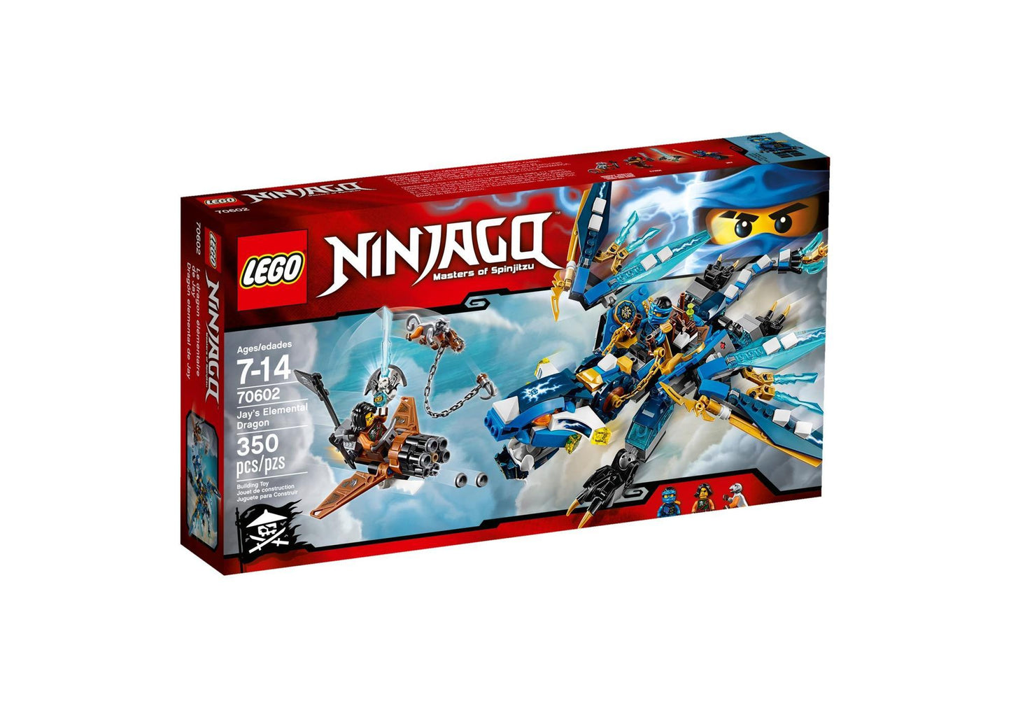 Lego 70602 Ninjago: Jays Elementardrache - plegobil