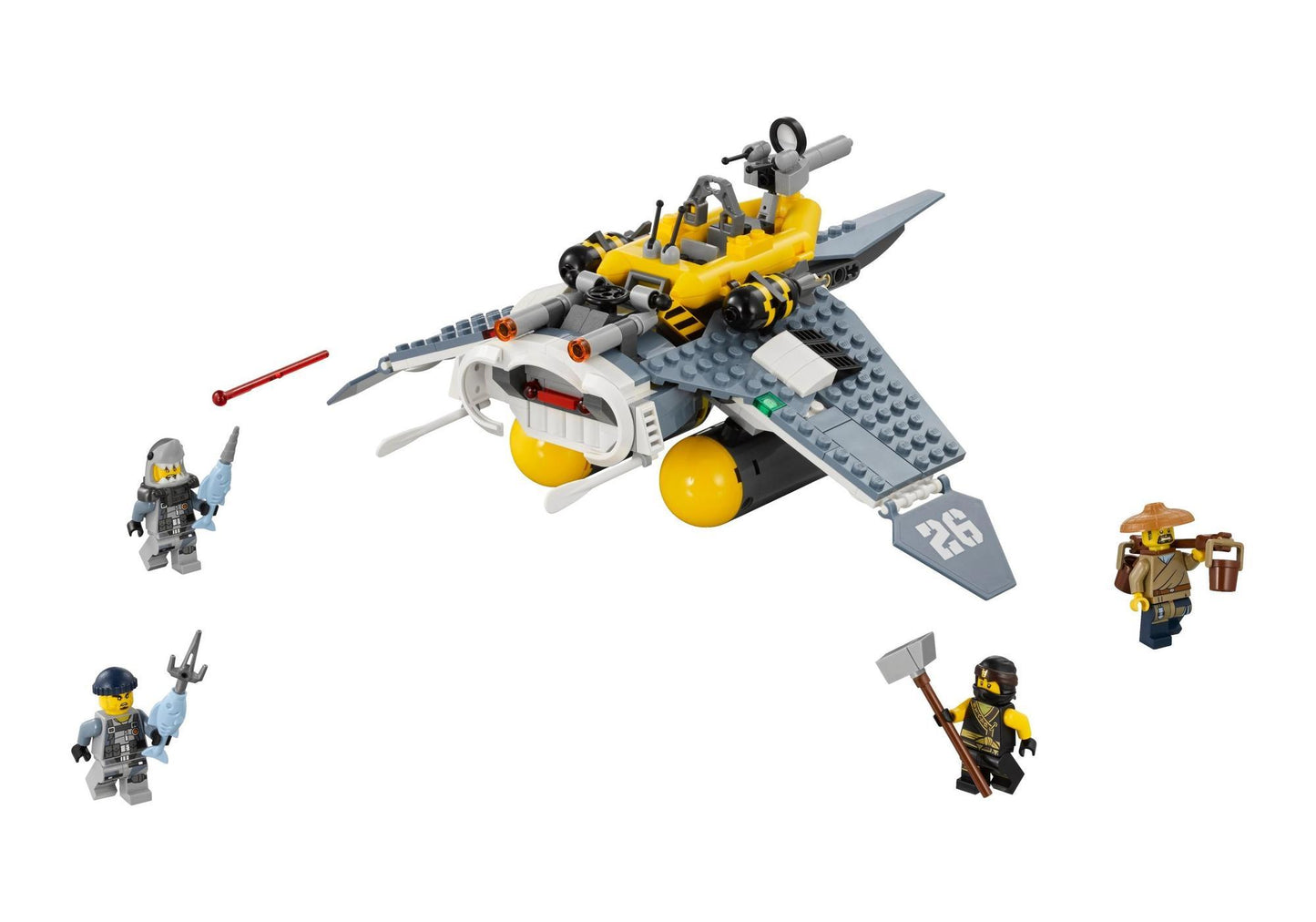 Lego 70609 Ninjago: Mantarochen-Flieger - plegobil