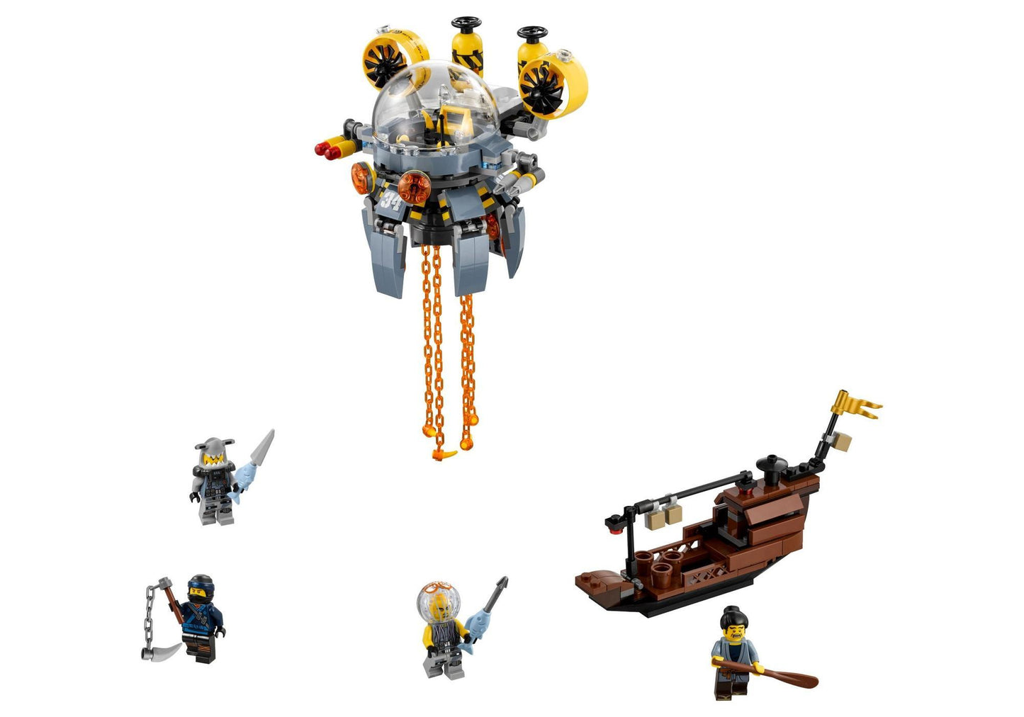 Lego 70610 Ninjago: Turbo Qualle - plegobil