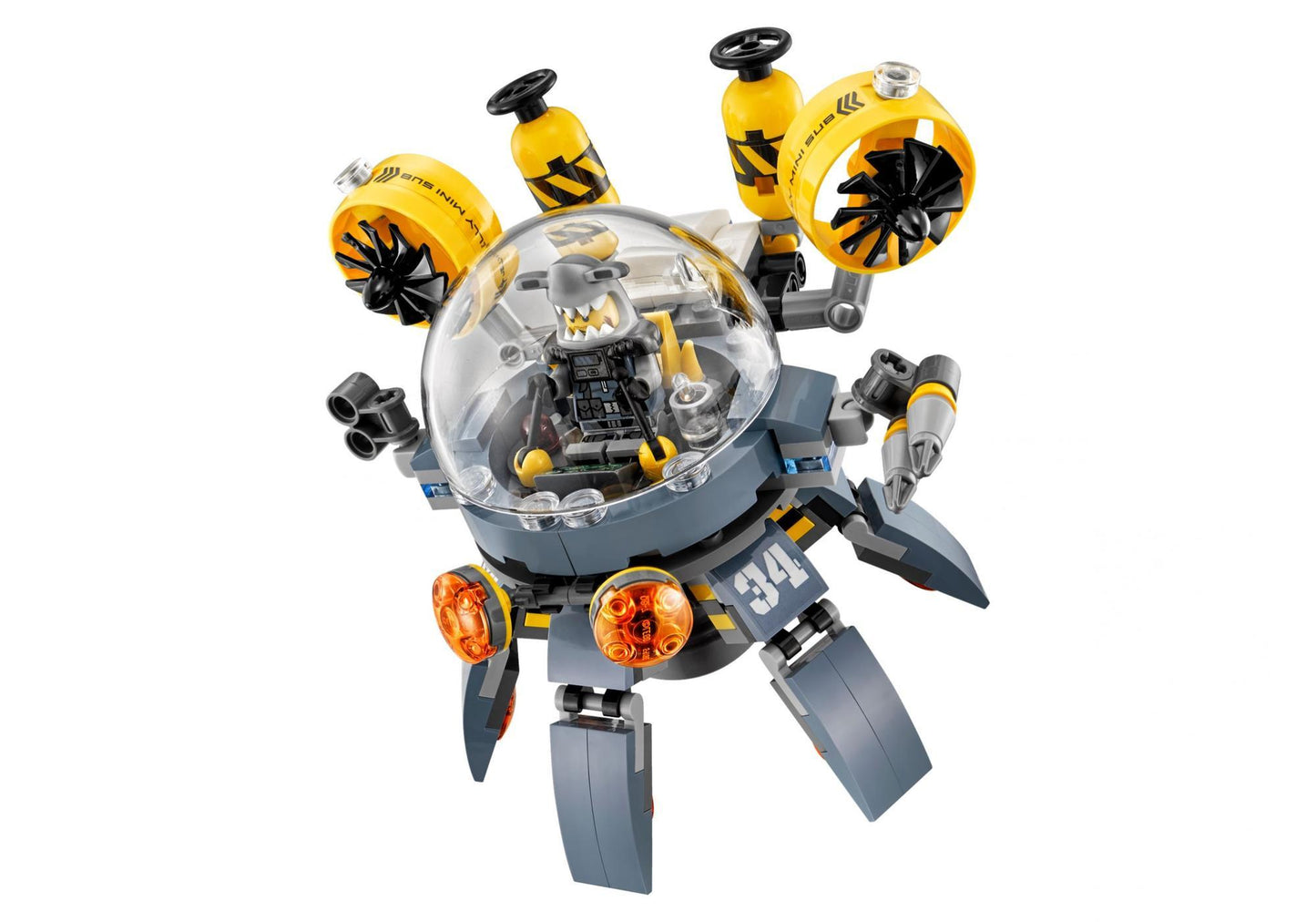 Lego 70610 Ninjago: Turbo Qualle - plegobil