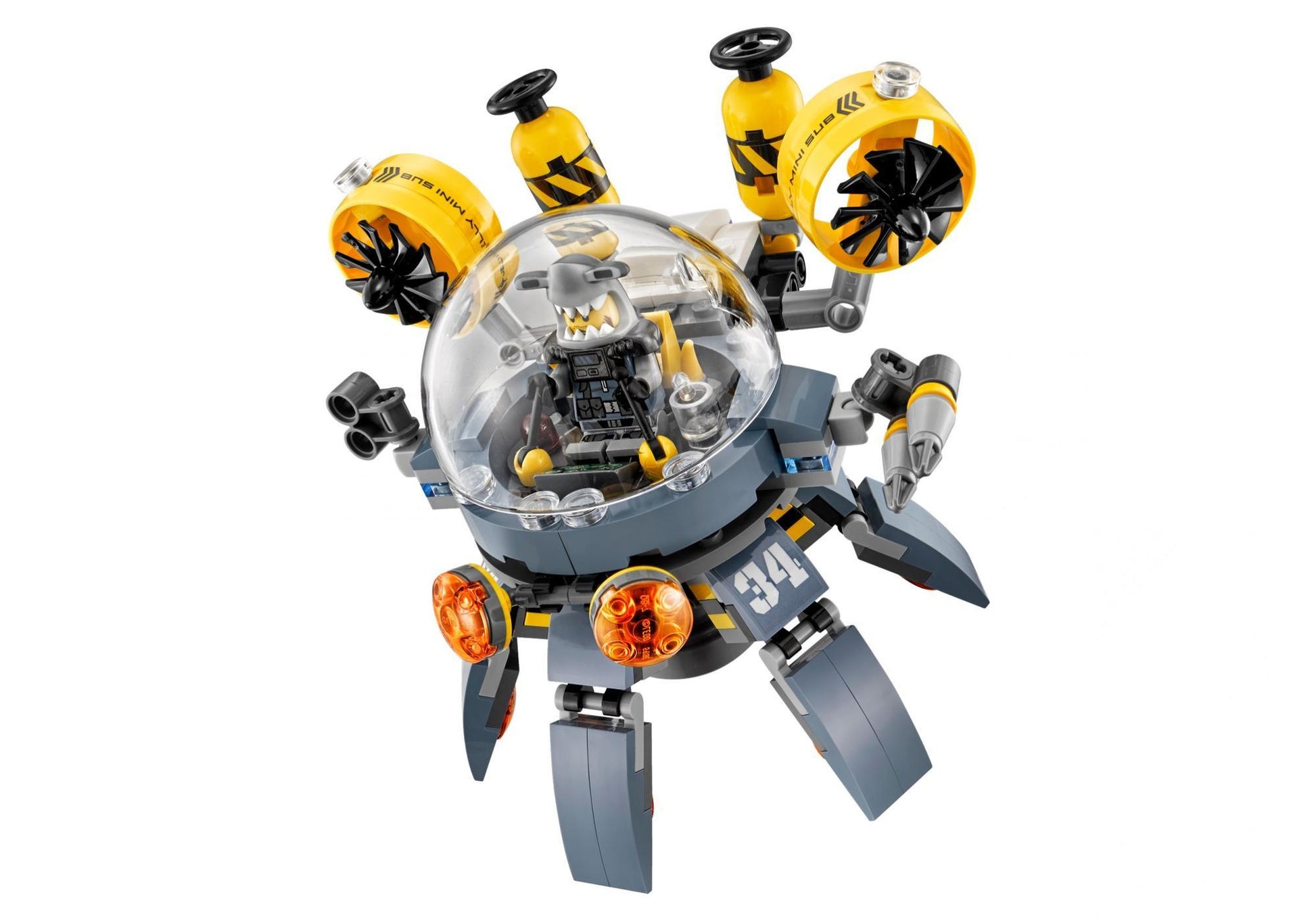 Lego 70610 Ninjago: Turbo Qualle - plegobil