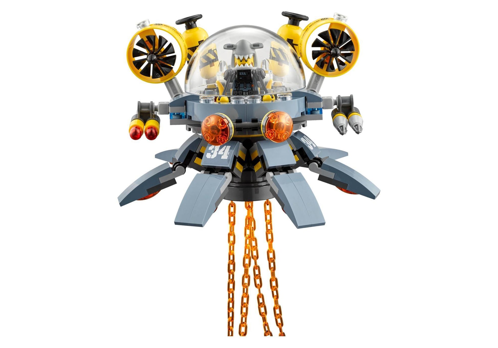 Lego 70610 Ninjago: Turbo Qualle - plegobil
