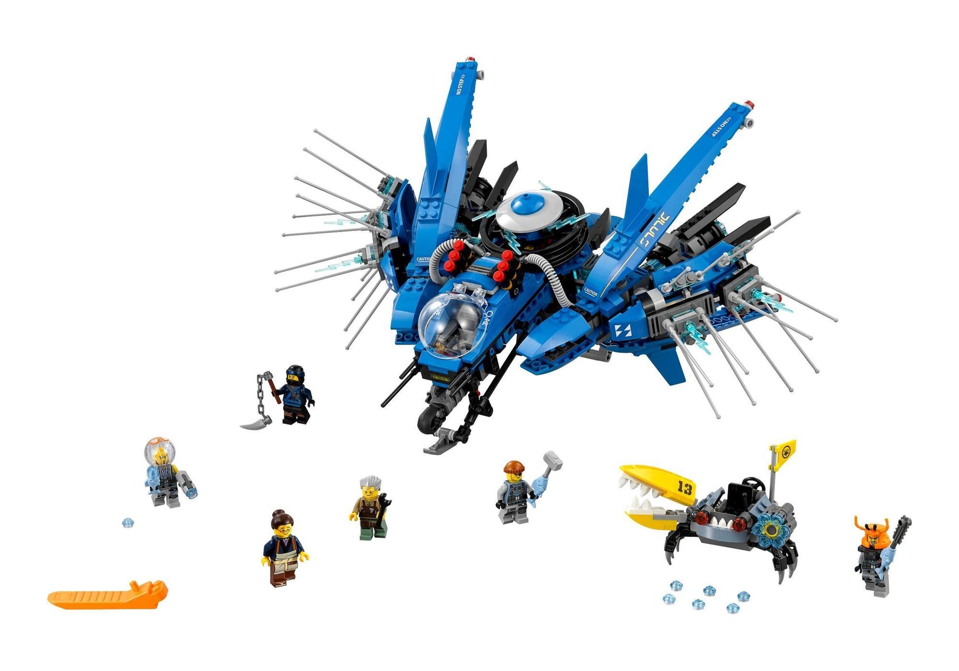Lego 70614 Ninjago: Jays Jet-Blitz - plegobil