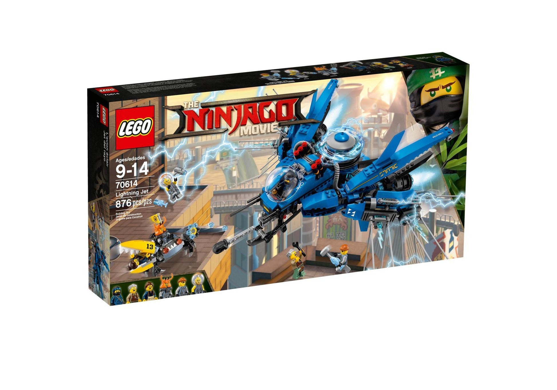 Lego 70614 Ninjago: Jays Jet-Blitz - plegobil