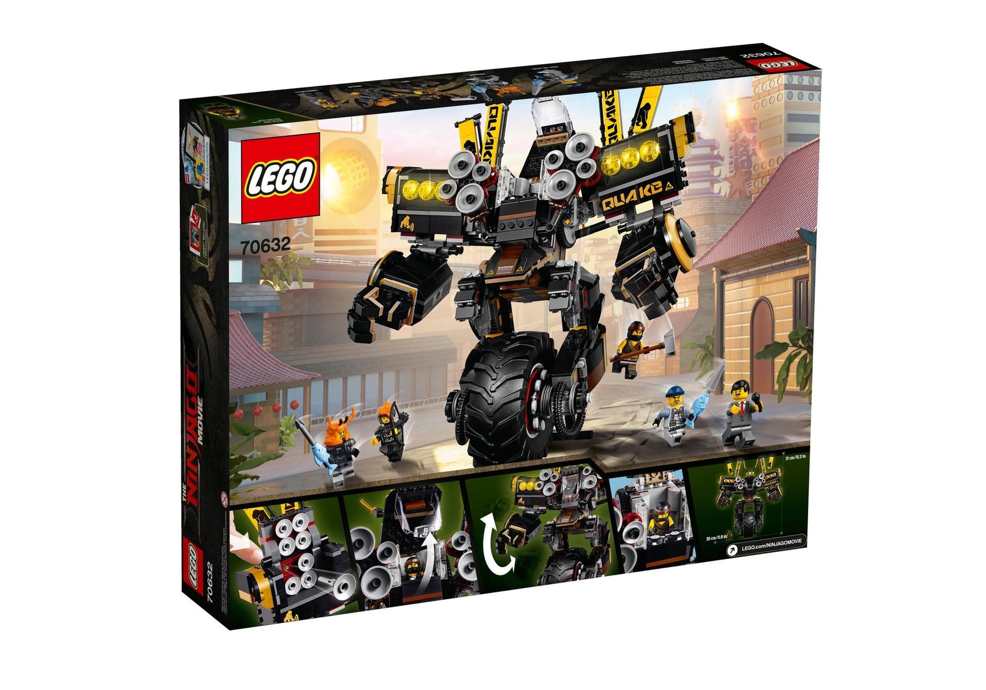 Lego 70632 Ninjago: Coles Donner-Mech - plegobil