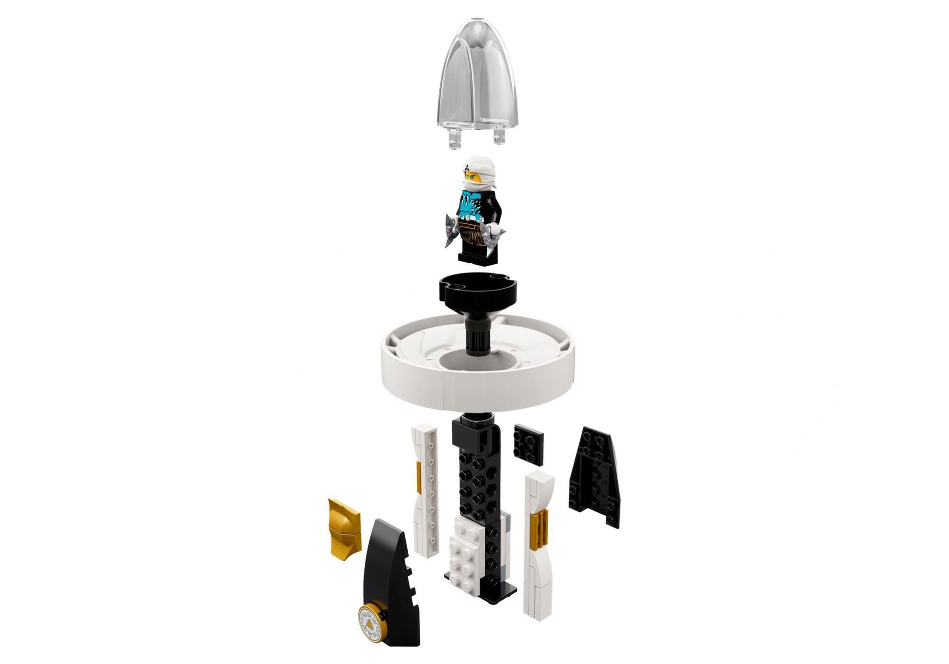 Lego 70636 Ninjago: Spinjitzu Meister Zane - plegobil