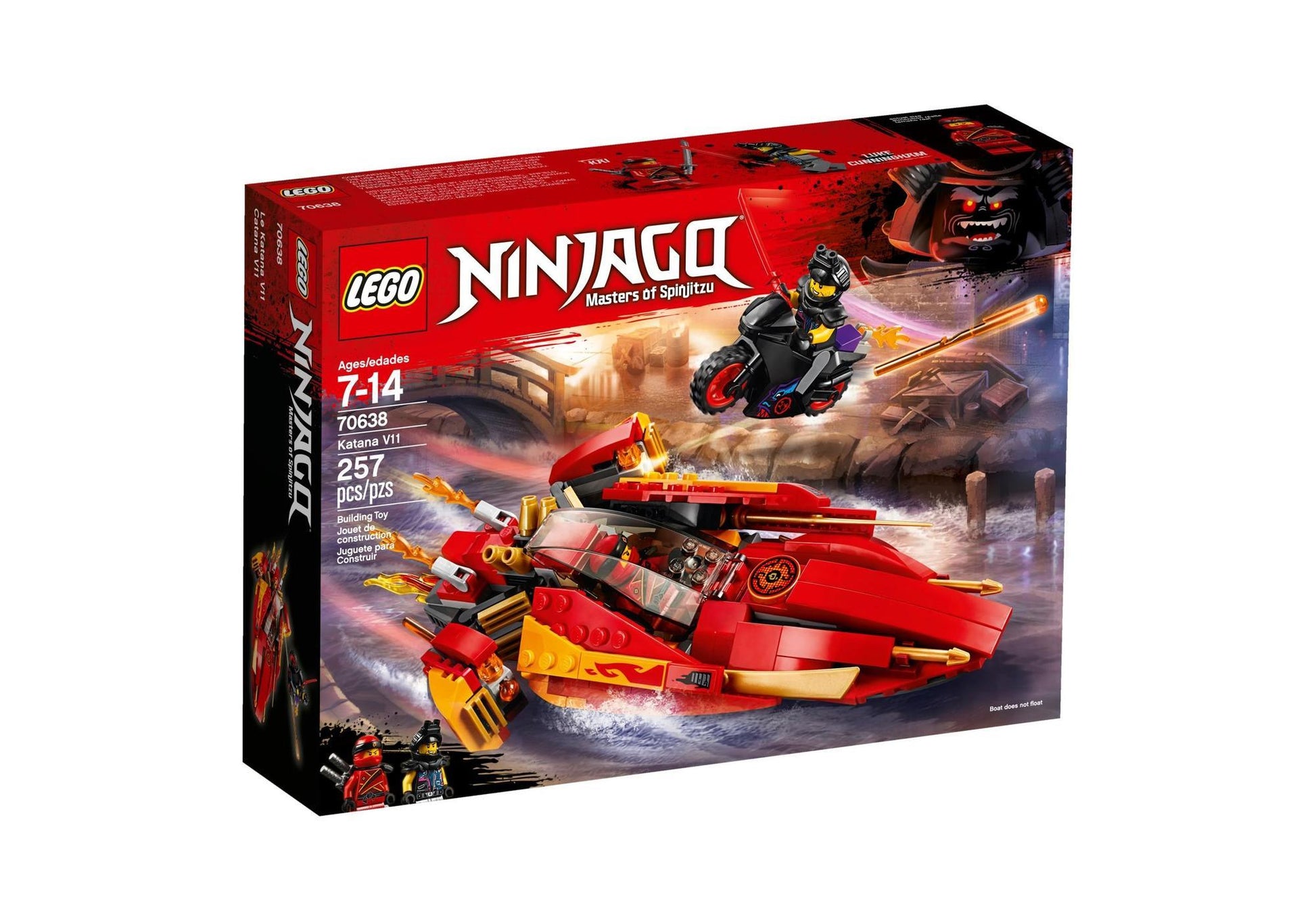 Lego 70638 Ninjago: Katana V11 - plegobil