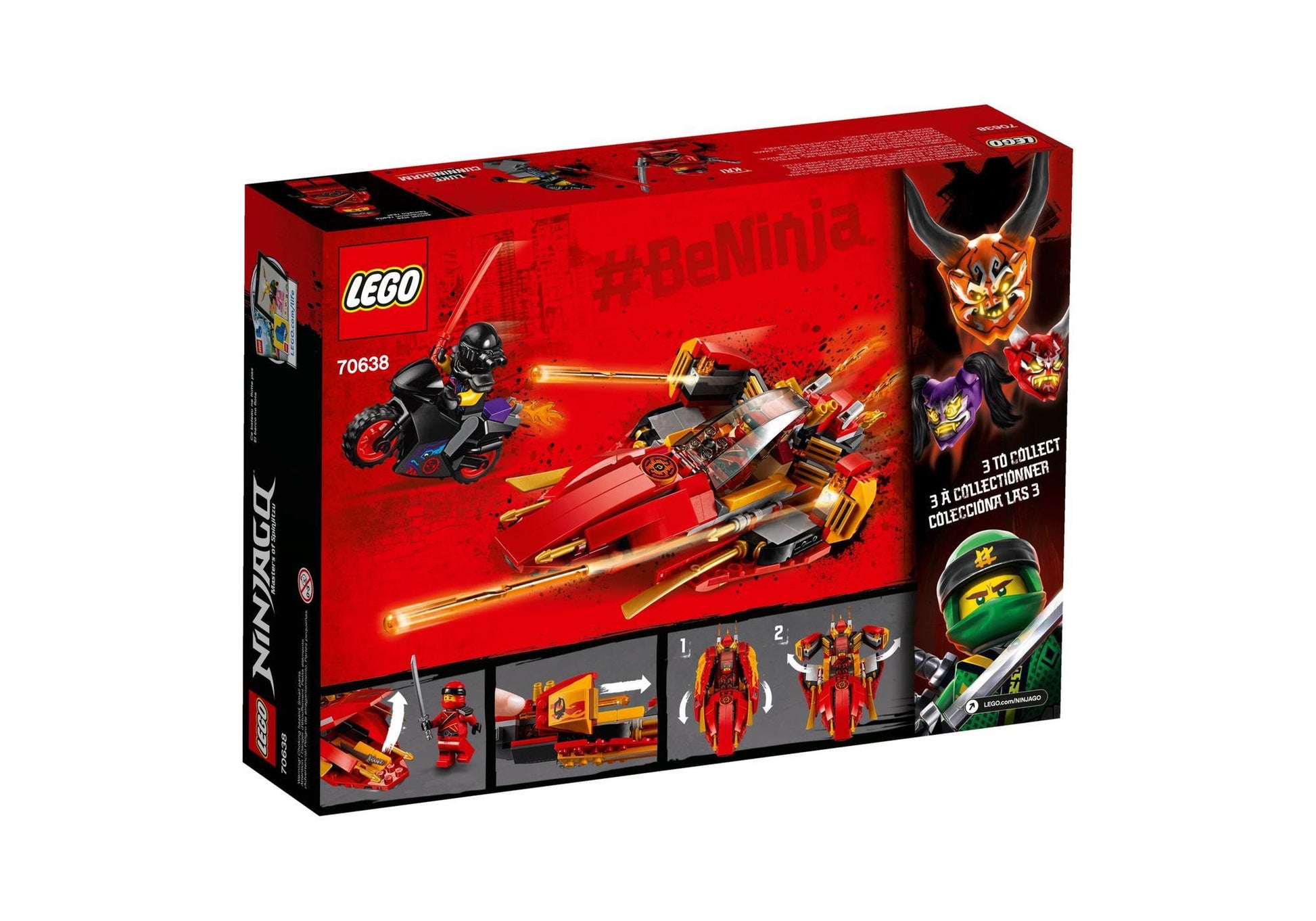Lego 70638 Ninjago: Katana V11 - plegobil