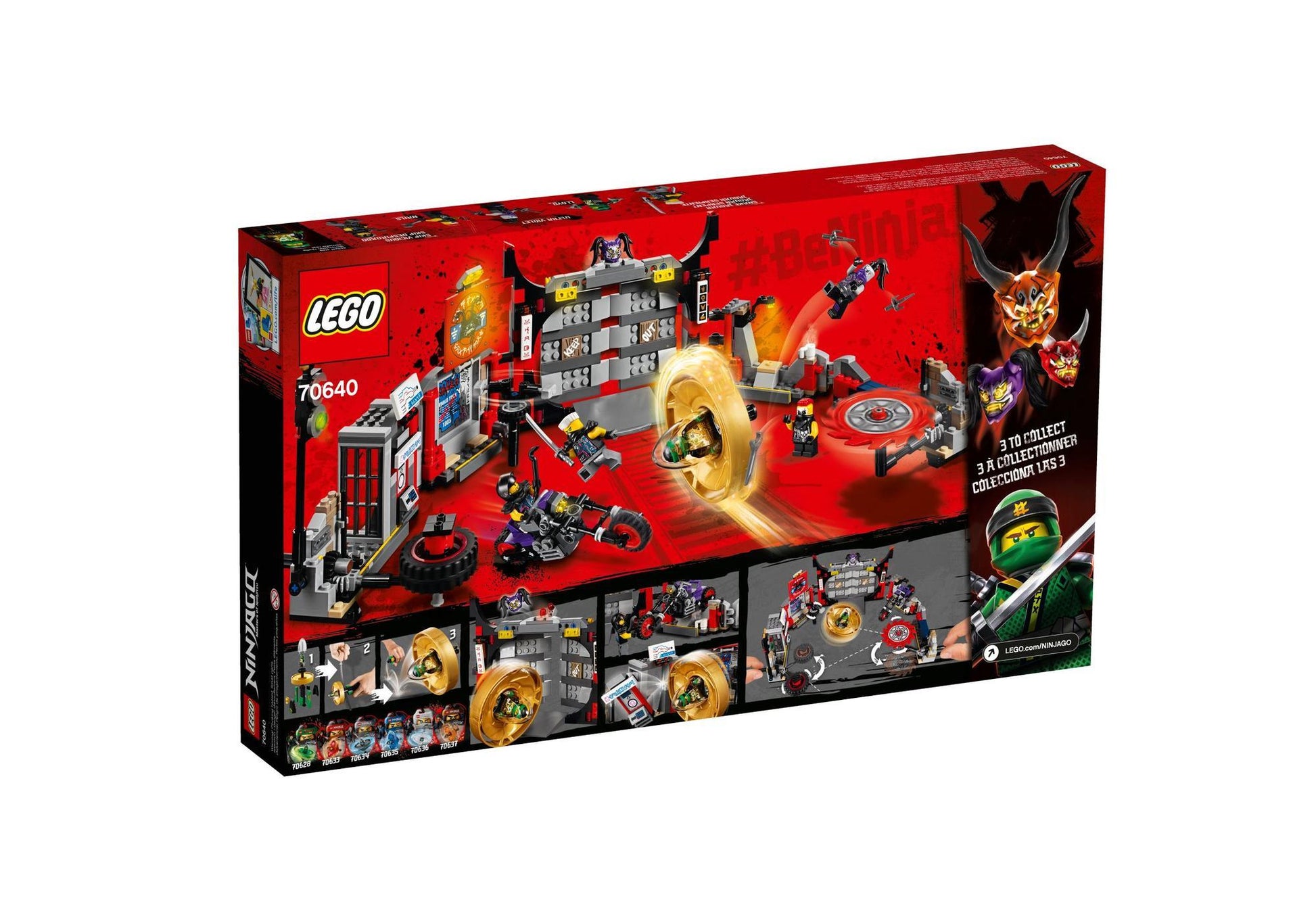 Lego 70640 Ninjago: Hauptquartier der Motorradfahrer - plegobil