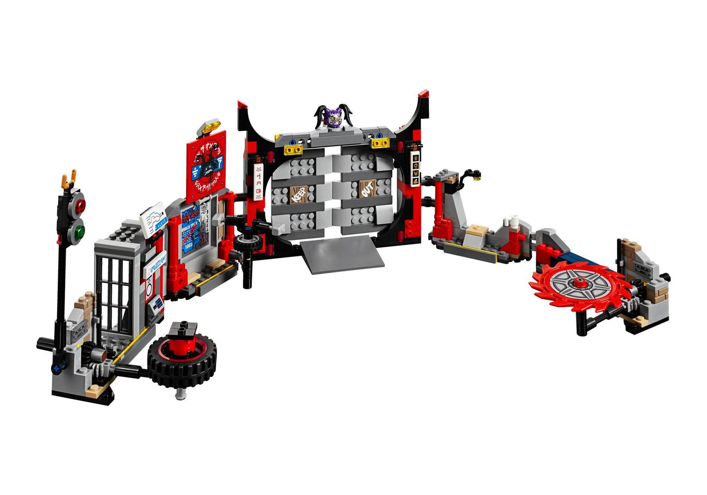 Lego 70640 Ninjago: Hauptquartier der Motorradfahrer - plegobil