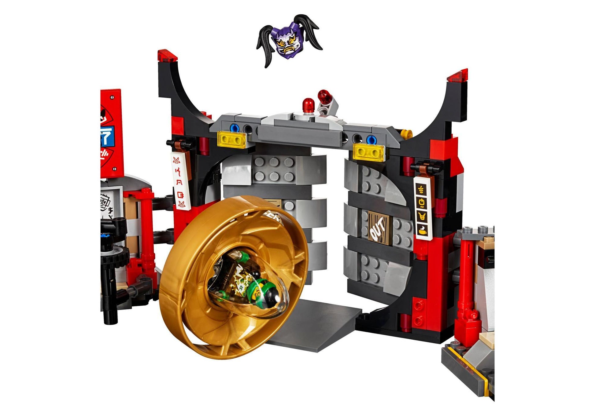 Lego 70640 Ninjago: Hauptquartier der Motorradfahrer - plegobil